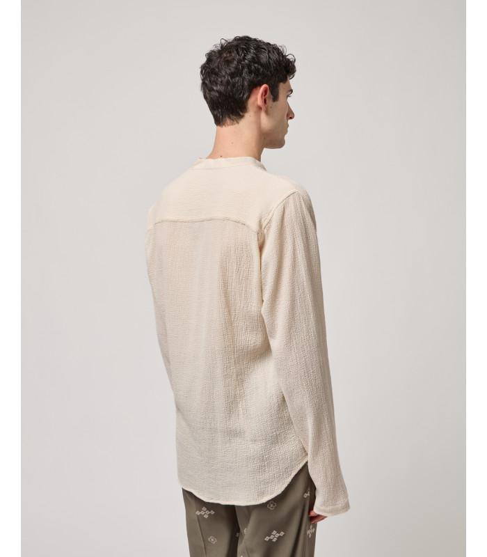 camicia collo coreana