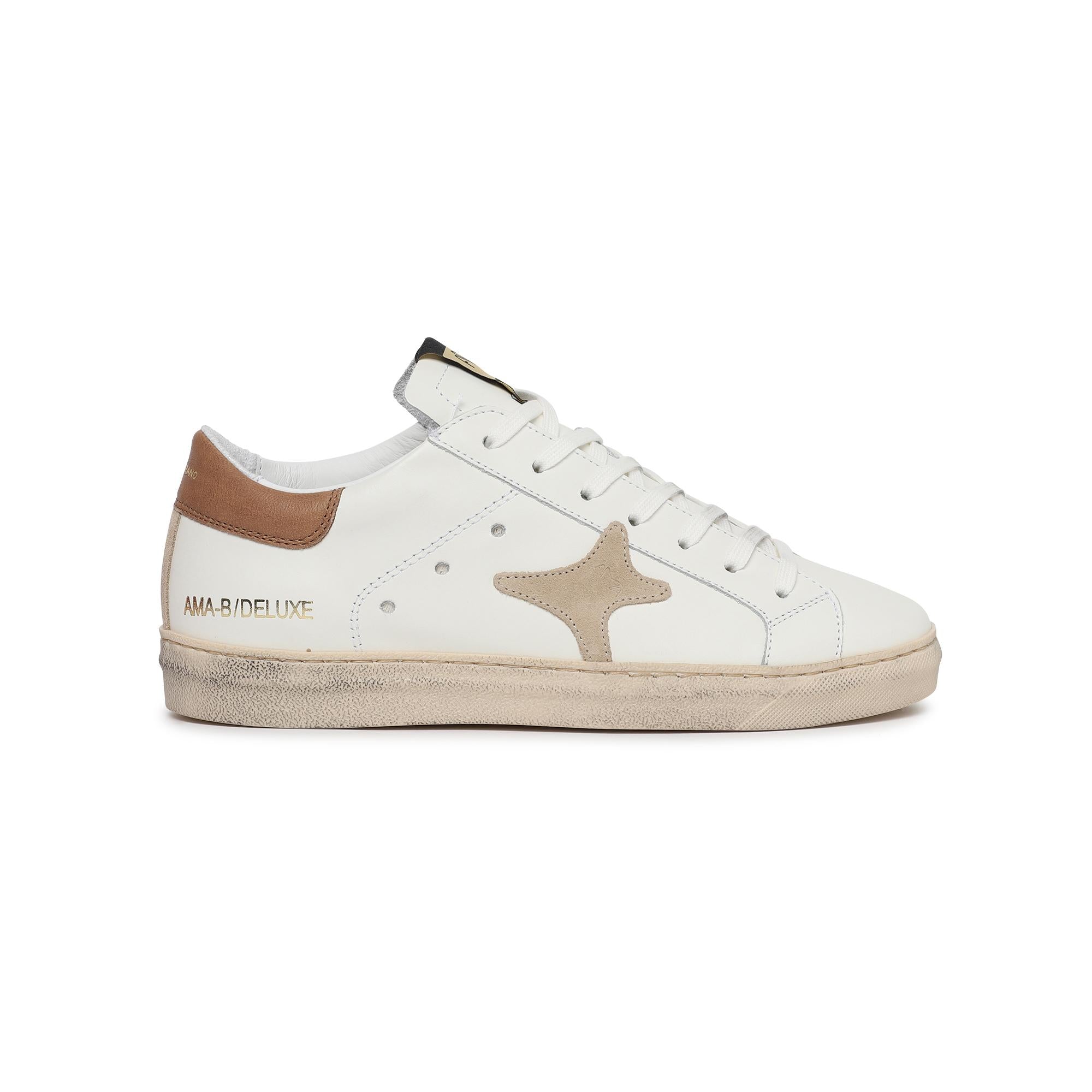 sneakers AMA-BRAND 2730 SNKBIANCO FANGO