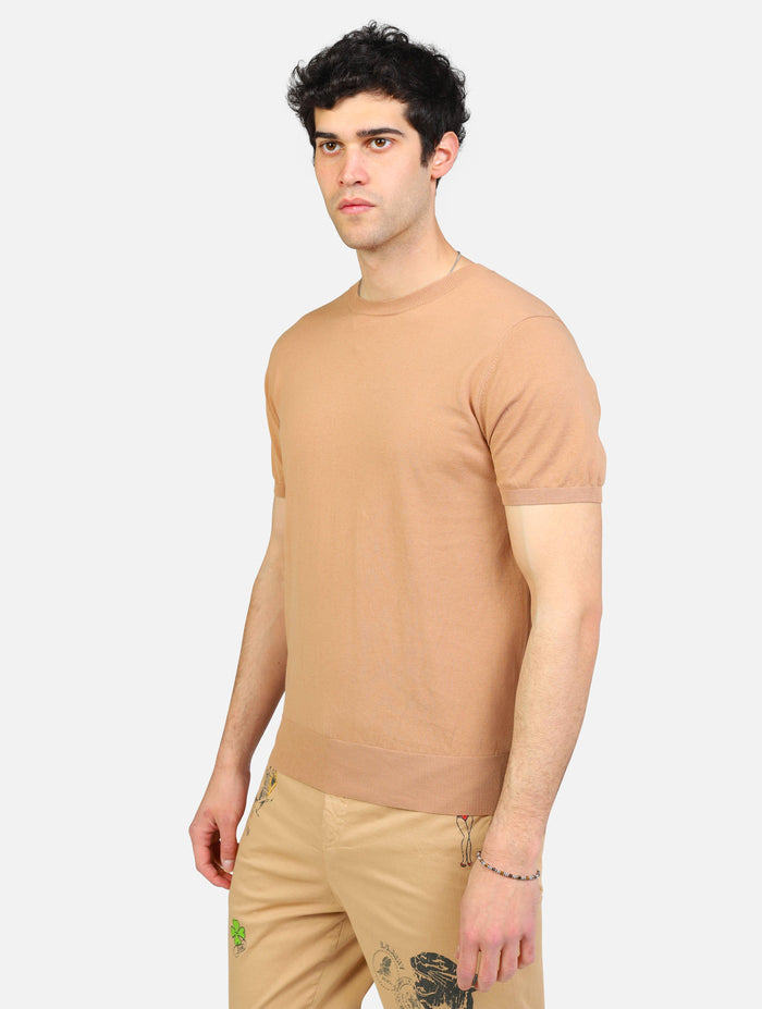 art. a30401c300: maglia girocollo basica in puro cotone