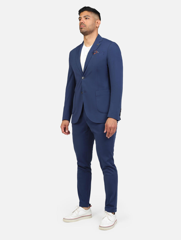 art. suit409: abito da cerimonia con giacca monopetto e pantalone