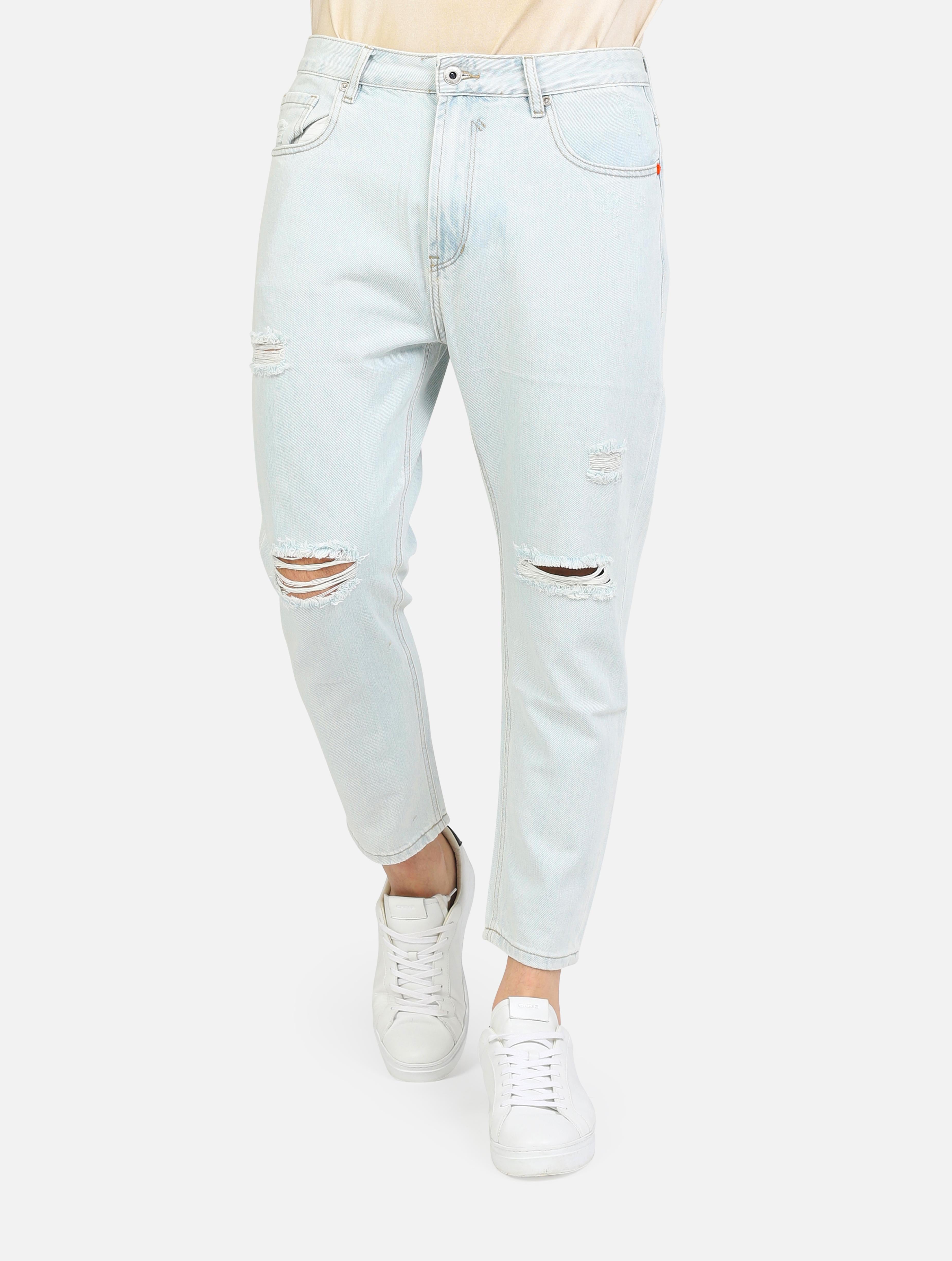 Art gl6276q-s25:  basico cooper carrot jeans uomo 