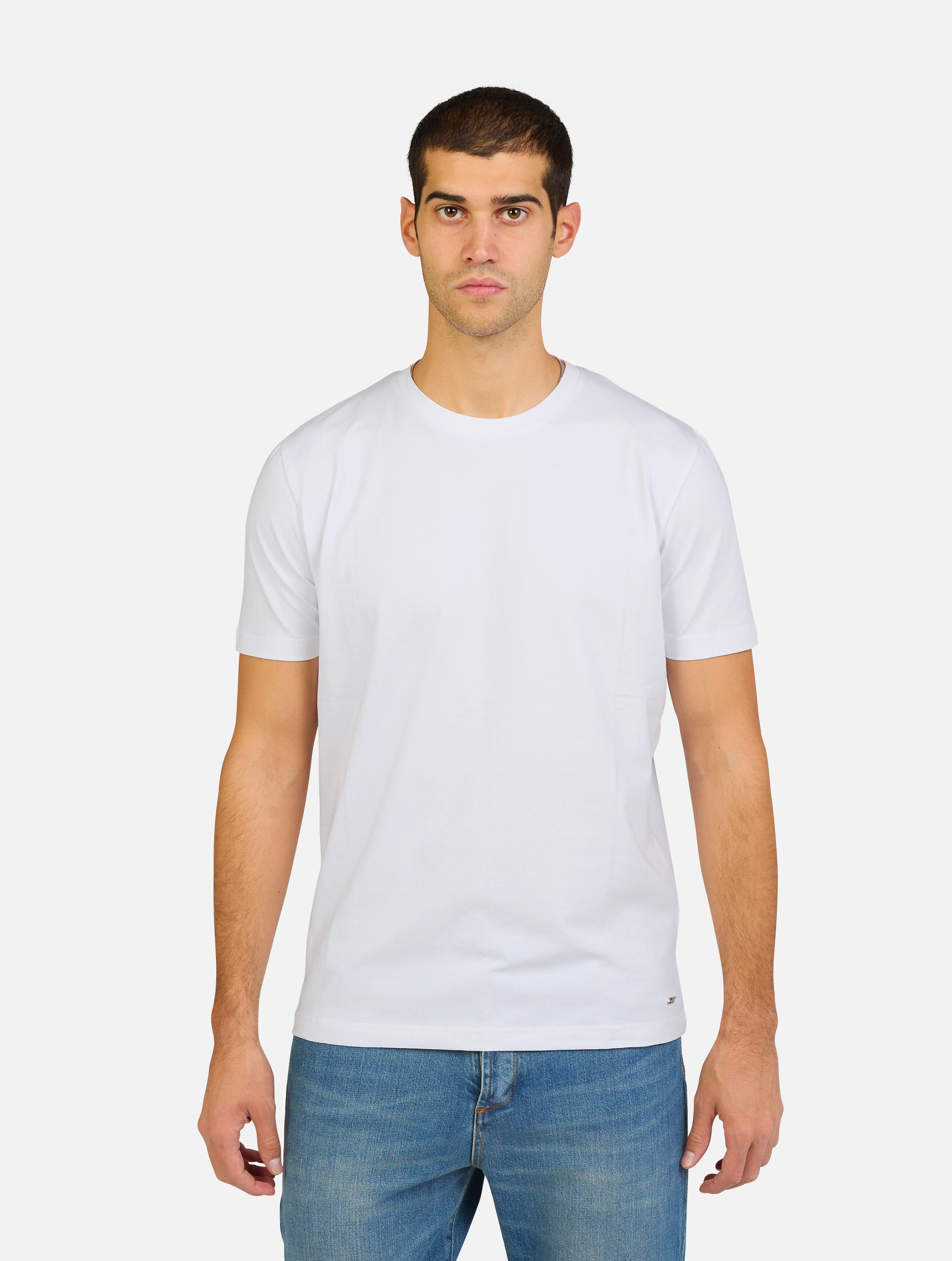 t-shirt girocollo manica corta