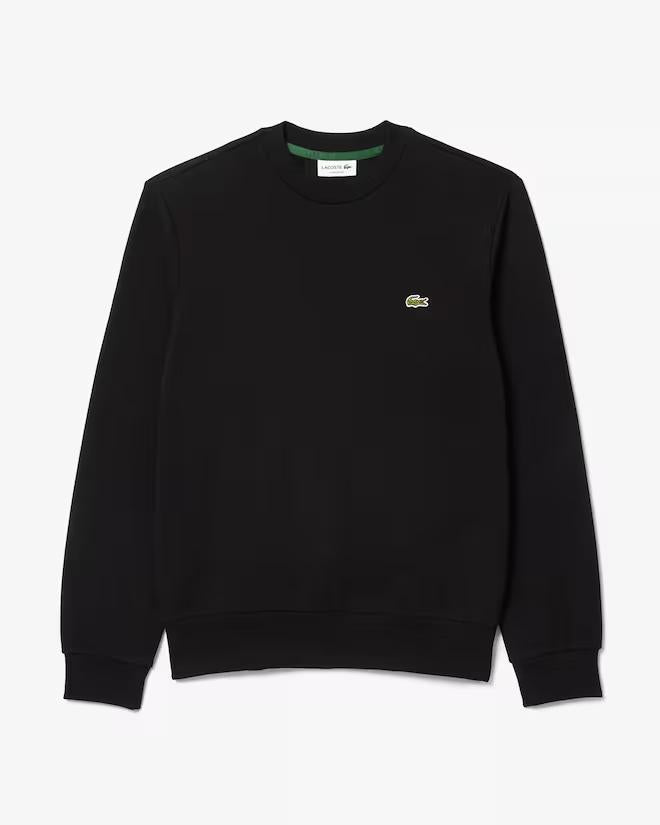 Sweatshirts rifinitura su collo polsini e girovita nero uomo  - 3