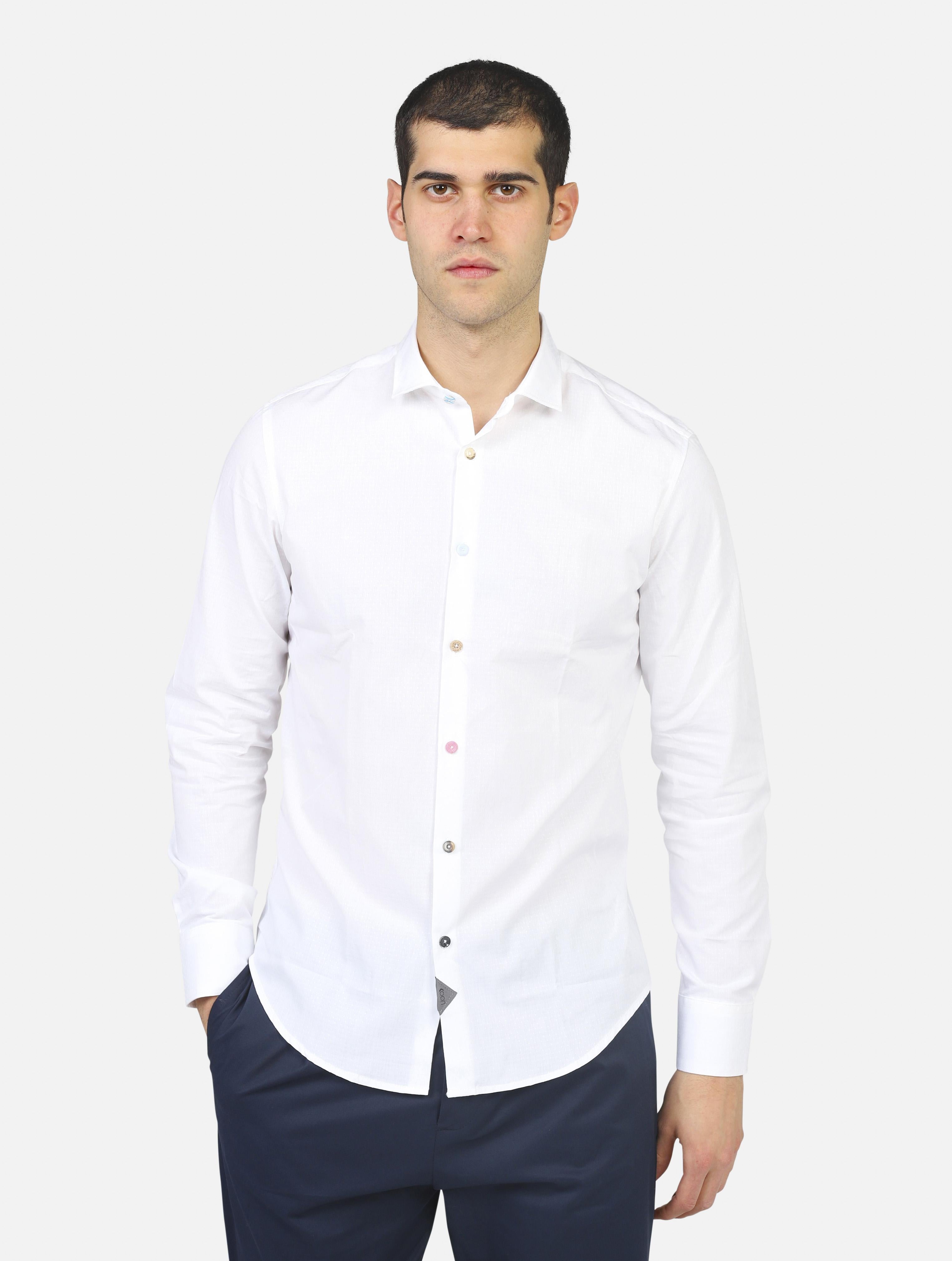 camicia KOON NCM877BS0XBIANCO
