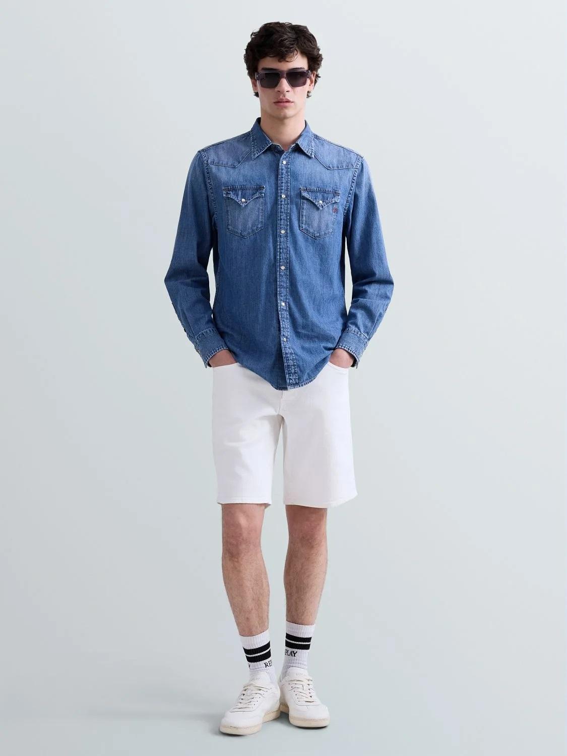 camicia jeans