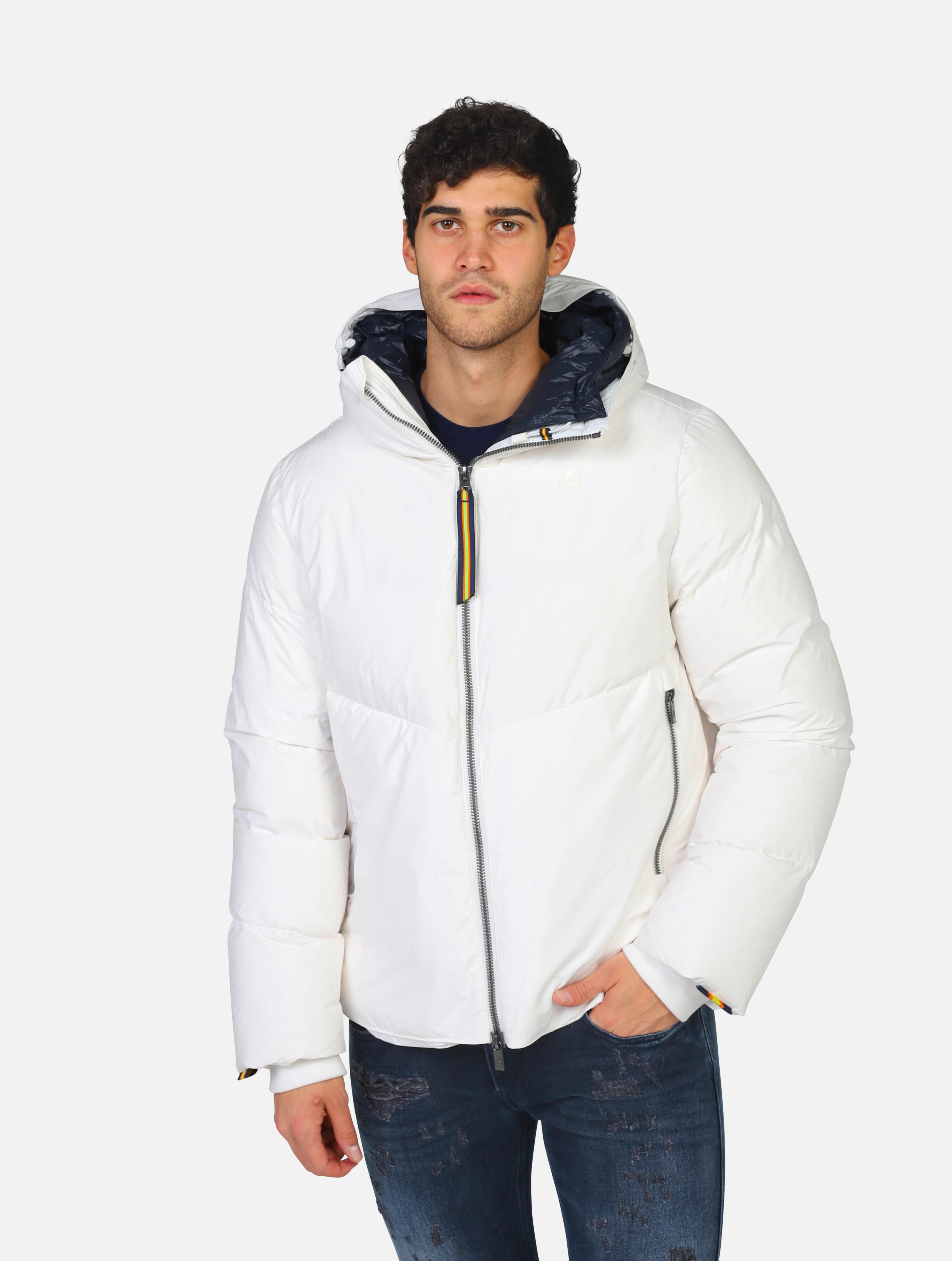 piumino K-WAY - K4127GWAK7WHITE/BLU