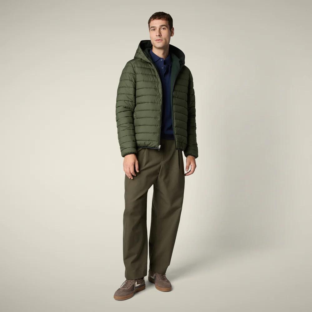 piumino con cappuccio erza reversibile