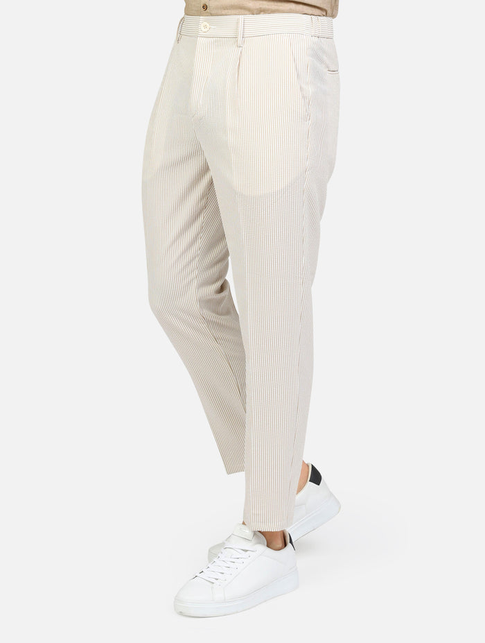 art. mk895189: pantalaccio seersucker chino