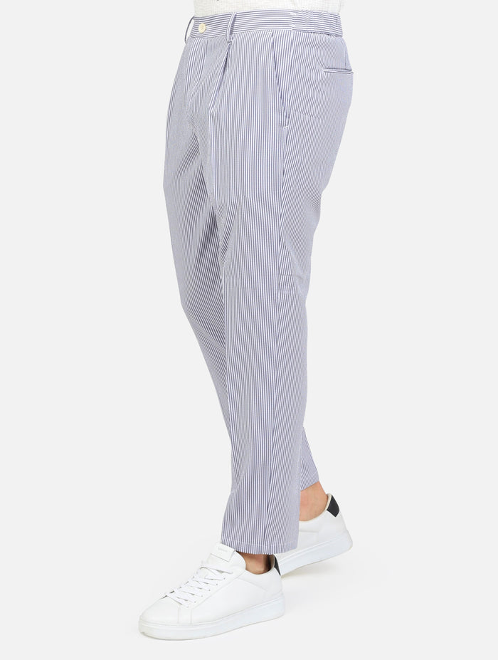 art. mk895189: pantalaccio seersucker chino