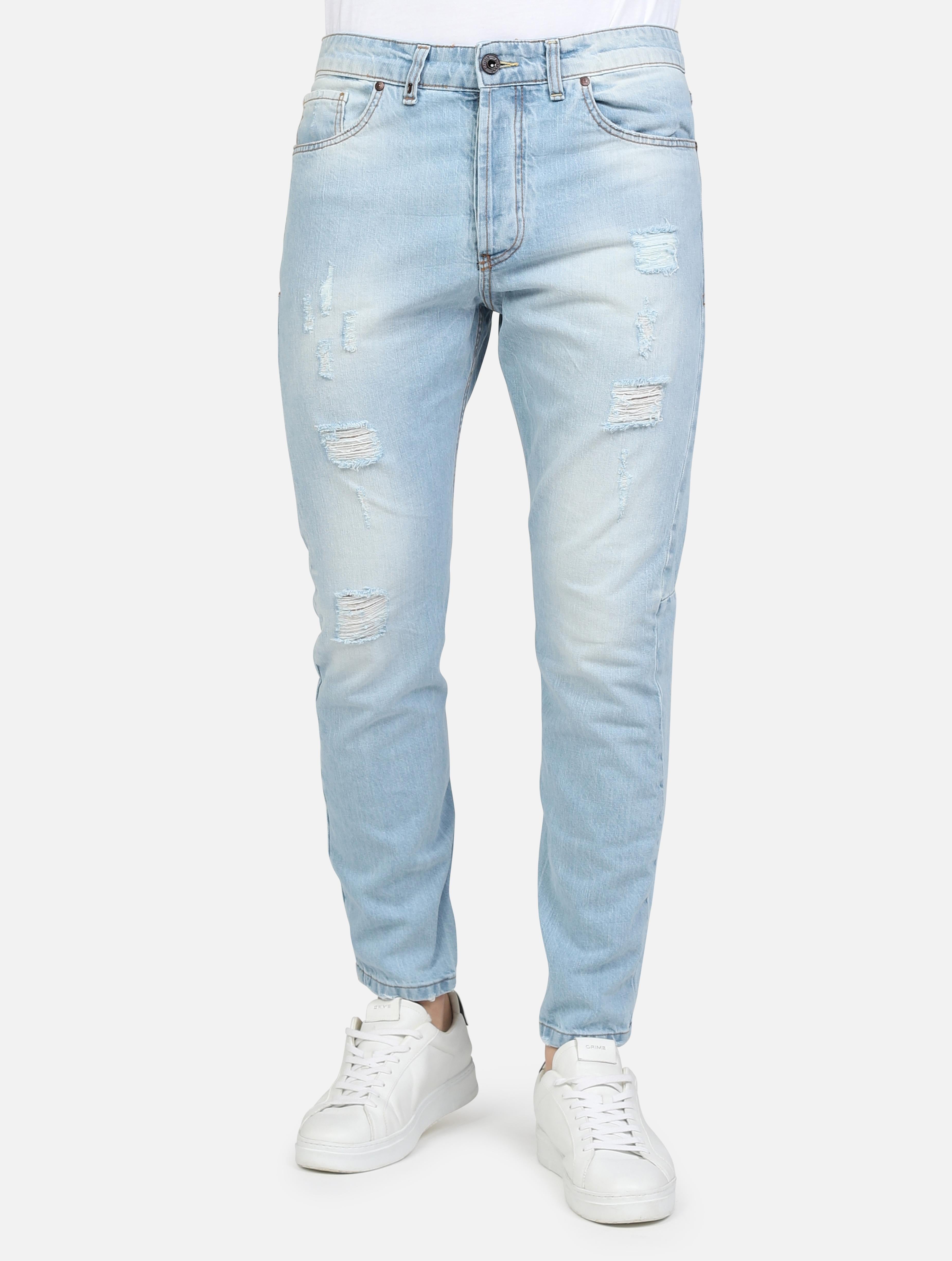 Art manolo pe2523:  con rotture, abrasioni jeans uomo 