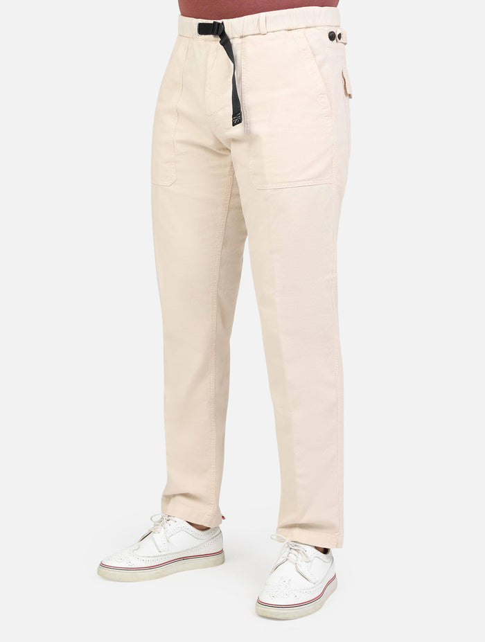 art. 25su13 256: pantalaccio slim con tasche a taglio, tasche grandi posteriori e chiusura zip