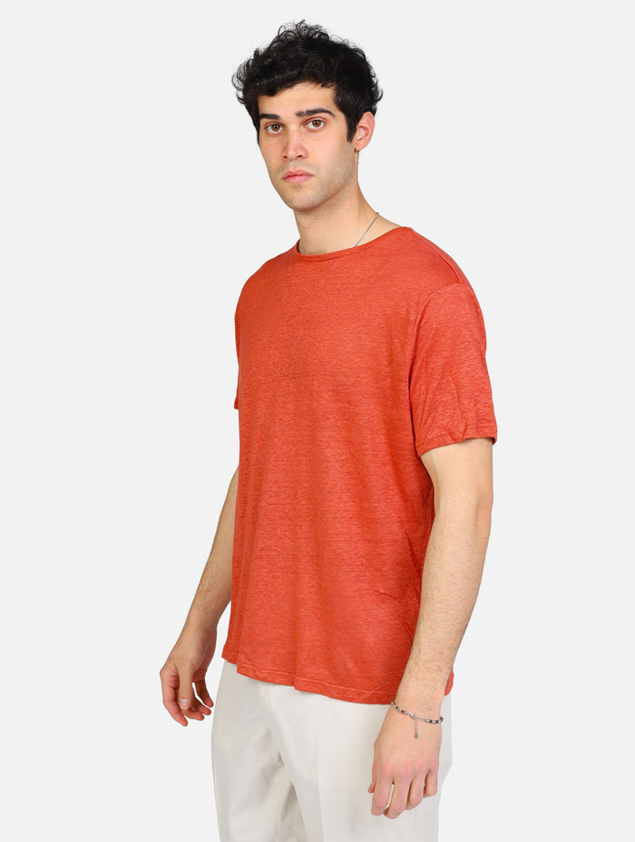 art. 16089504: maglia in lino tinta unita