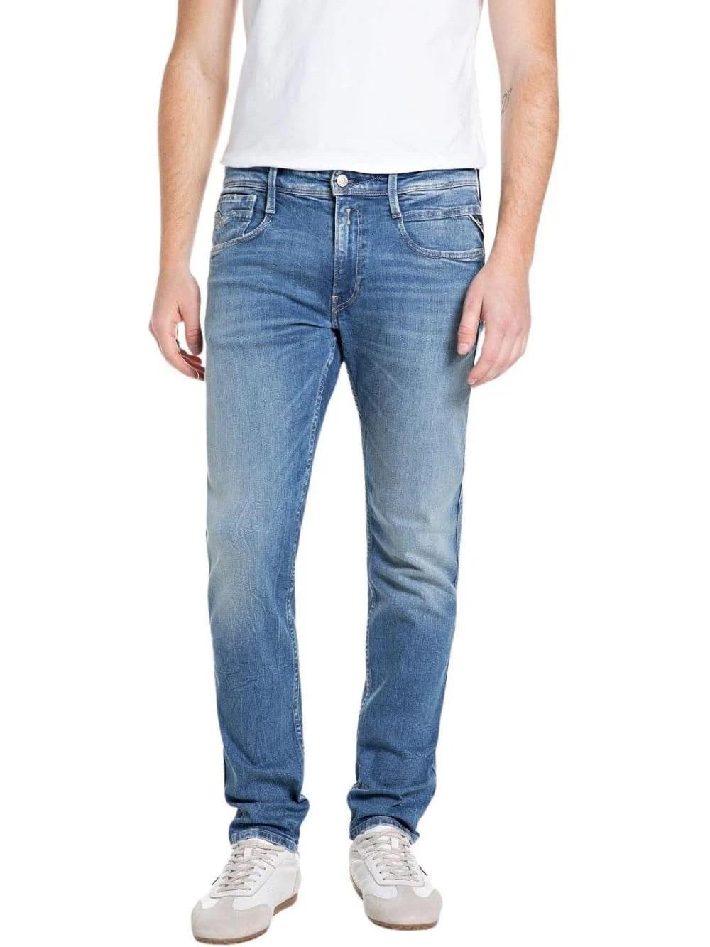 Jeans ambass slim fit denim uomo 