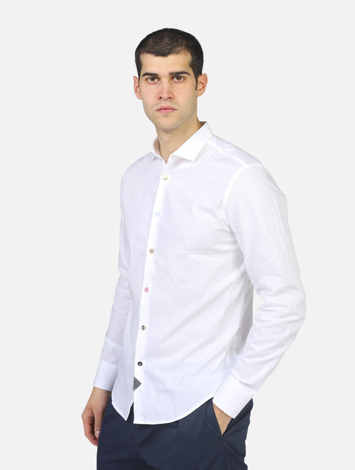 camicia KOON NCM877BS0XBIANCO