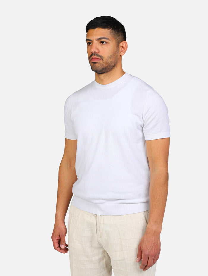 art. mk10004: maglia girocollo in puro cotone