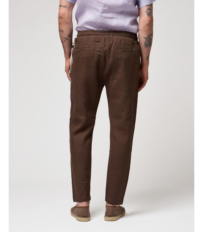 pantalone in puro lino