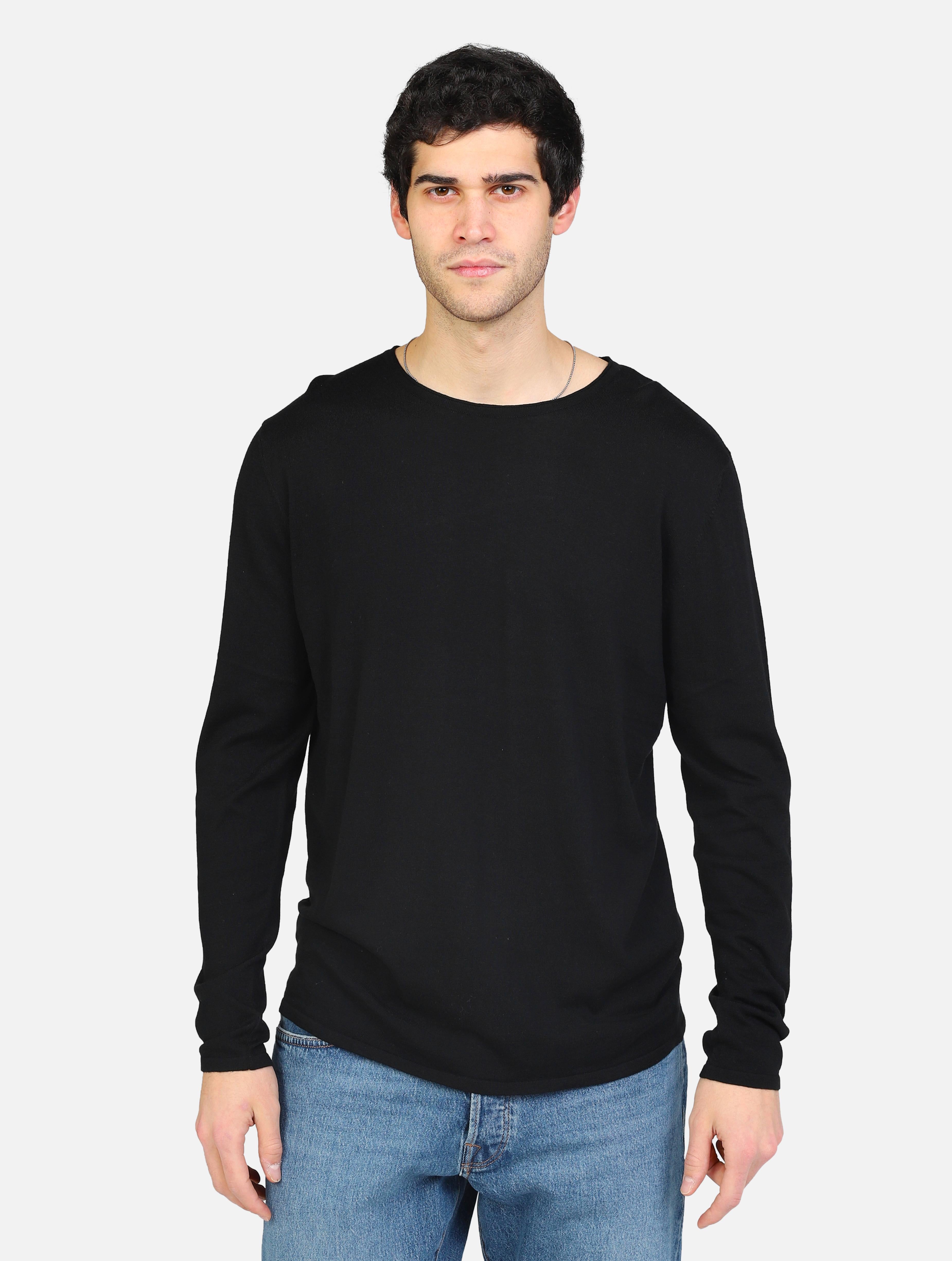 Maglia girocollo black uomo 