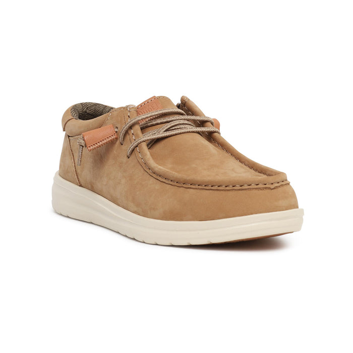 scarpa dalla suola leggera, flessibile, vaporosa e soletta avvolgente in memory foam; allacciatura semplice