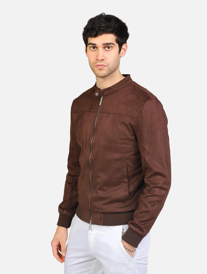 art. oc1s2s5j07: giubbino biker eco dainetto chiusura zip