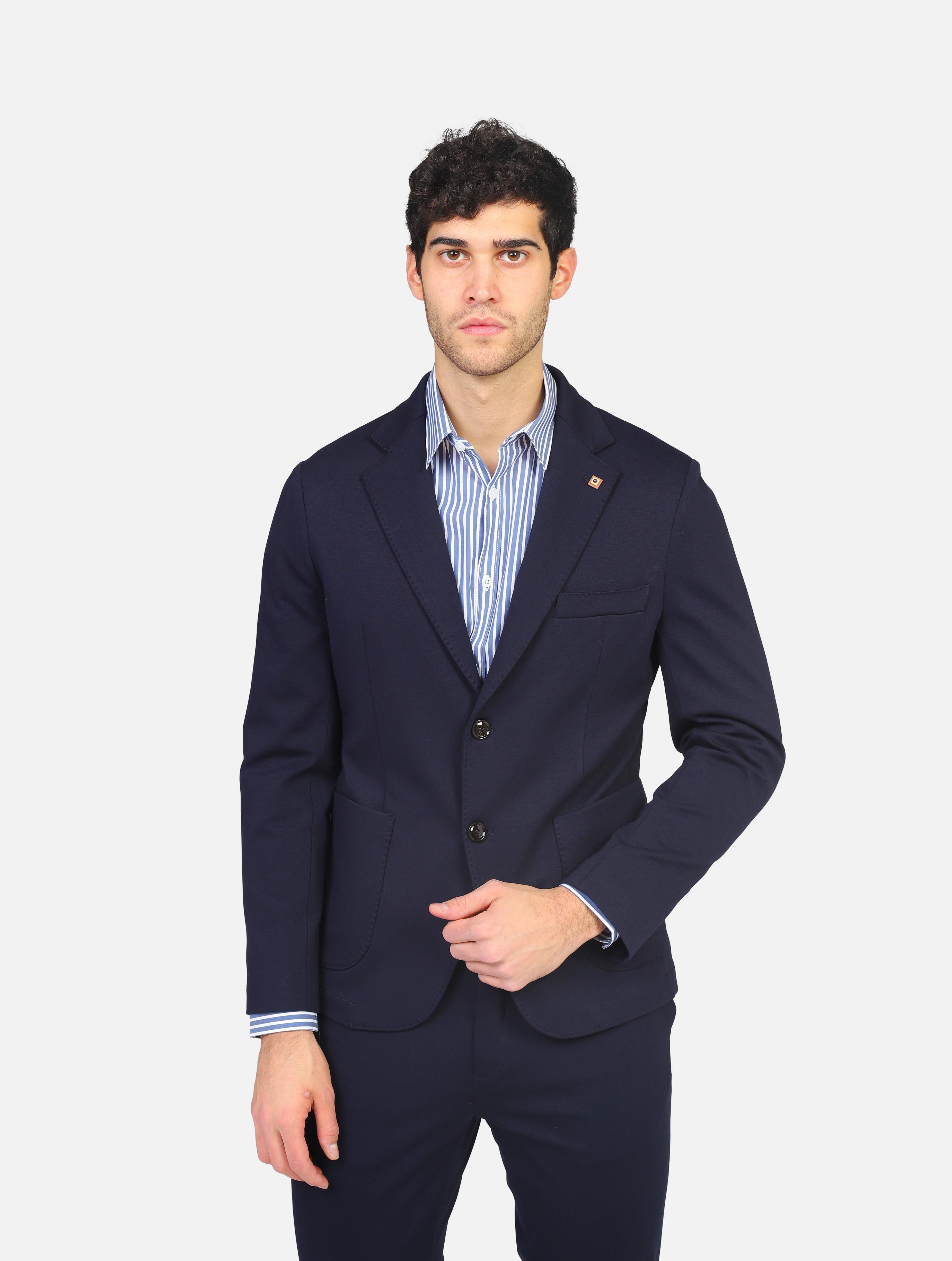 giacca OUTFIT - OF1CT00G007 BLU NAVY