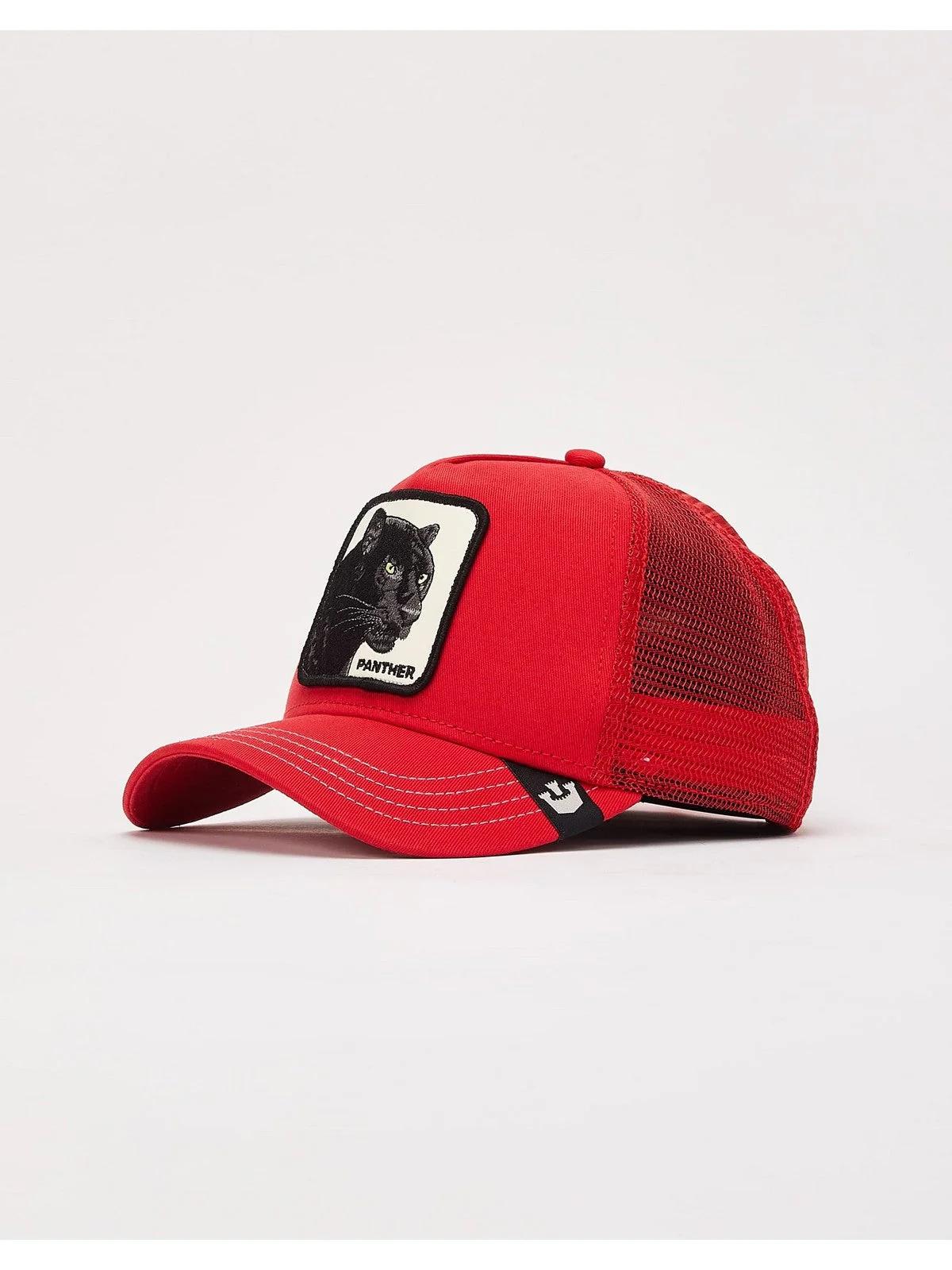 Art 101-0381: cappello con visiera e stampa ricamata red uomo 