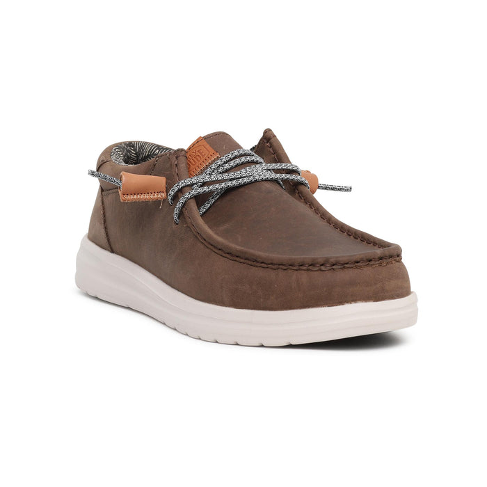 WALLY GRIP suola leggera, flessibile, vaporosa e soletta avvolgente in memory foam; allacciatura semplice