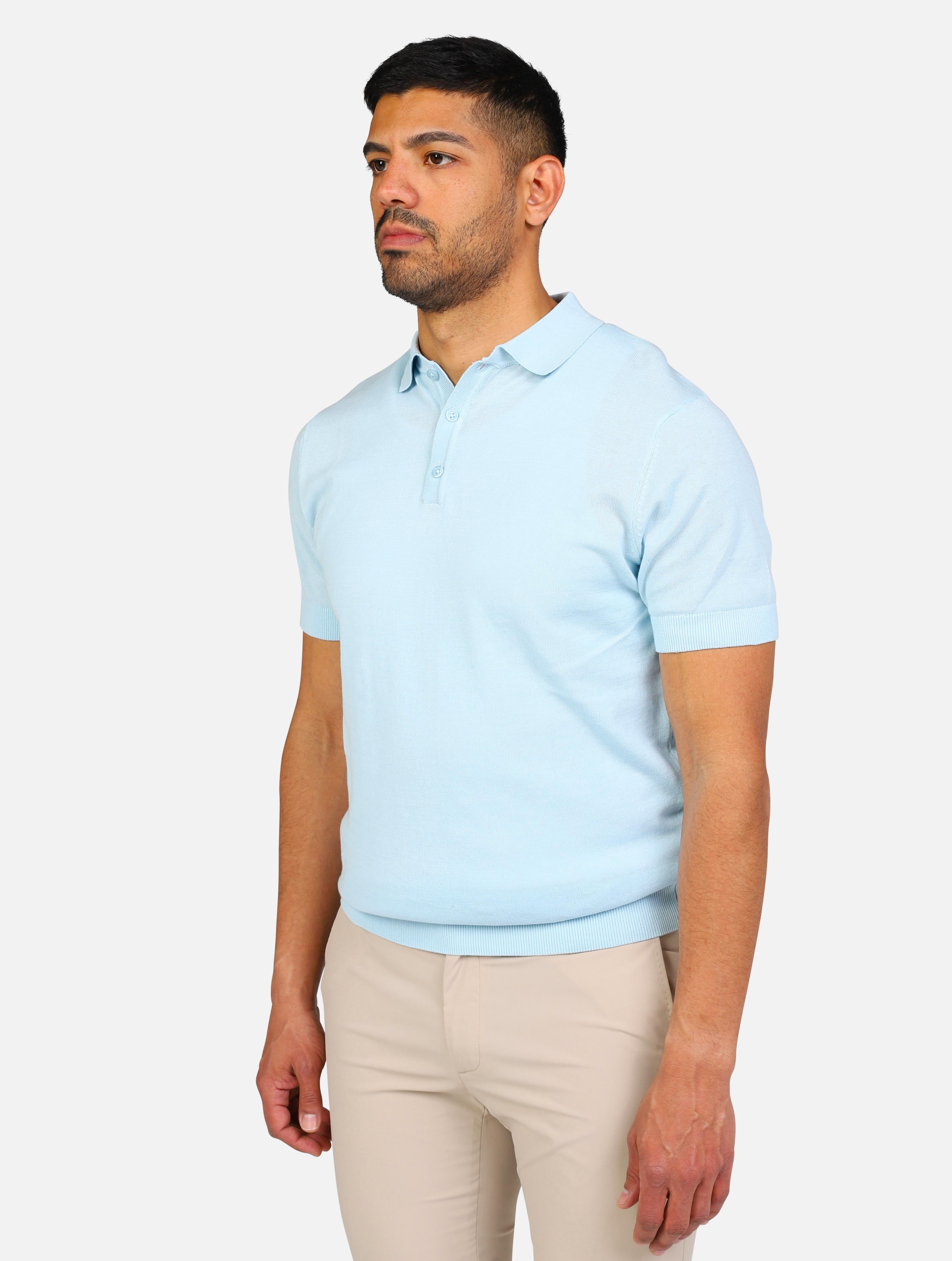 Art oc1s2s5m02: polo mezza manica polvere uomo 