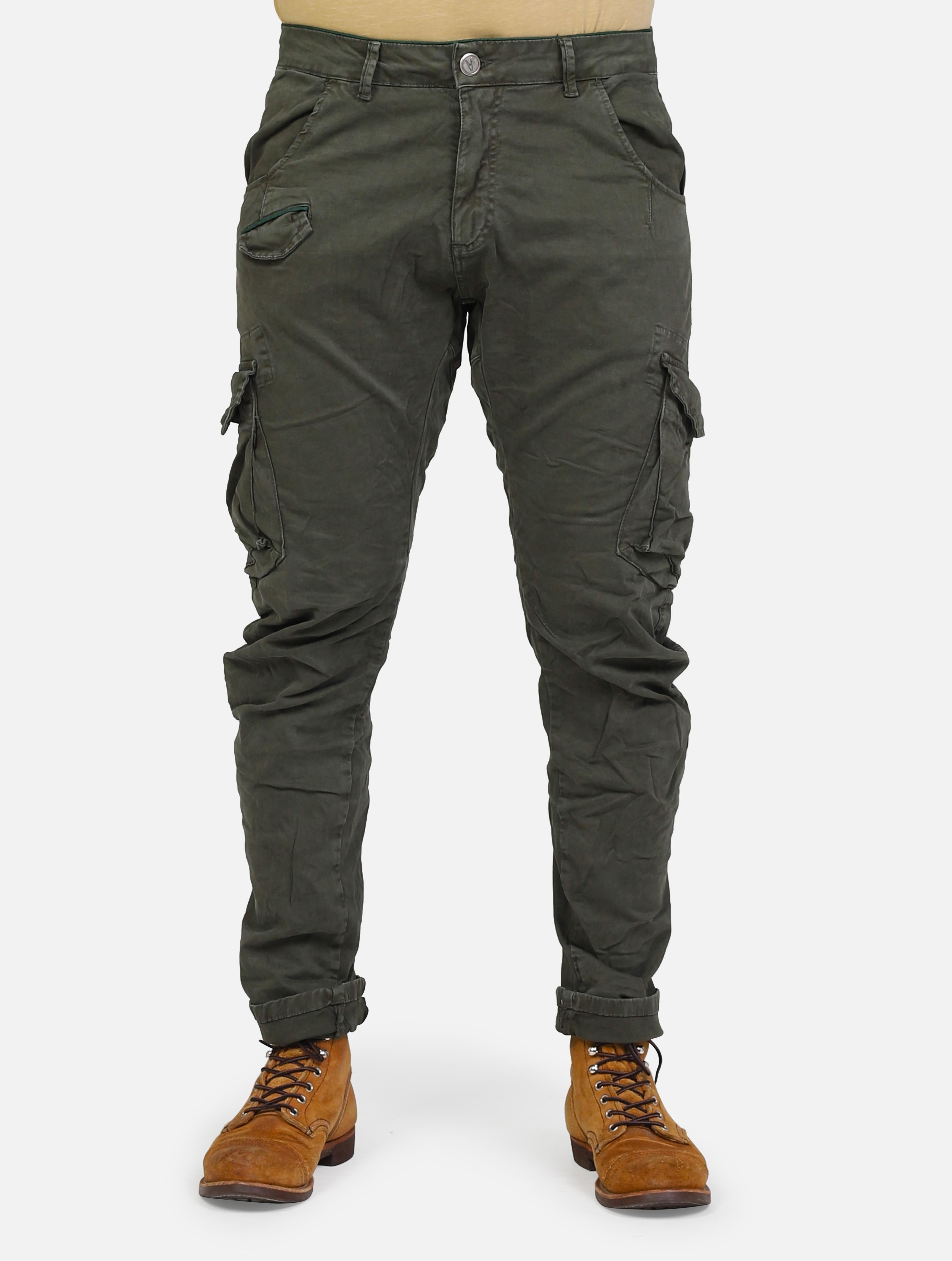 art. crgljomil: pantalone cargo lungo jones
