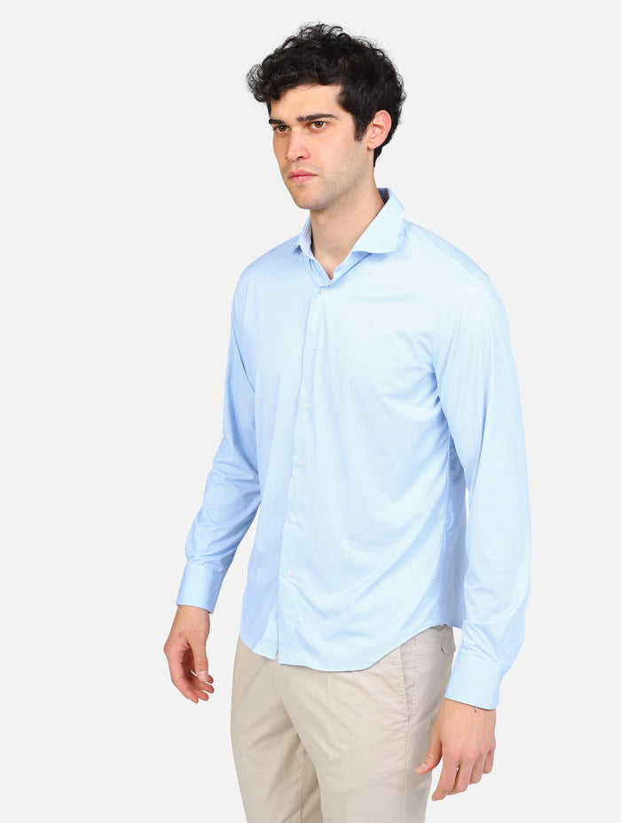 art. a306jordans98/a1: camicia stretch colletto francese