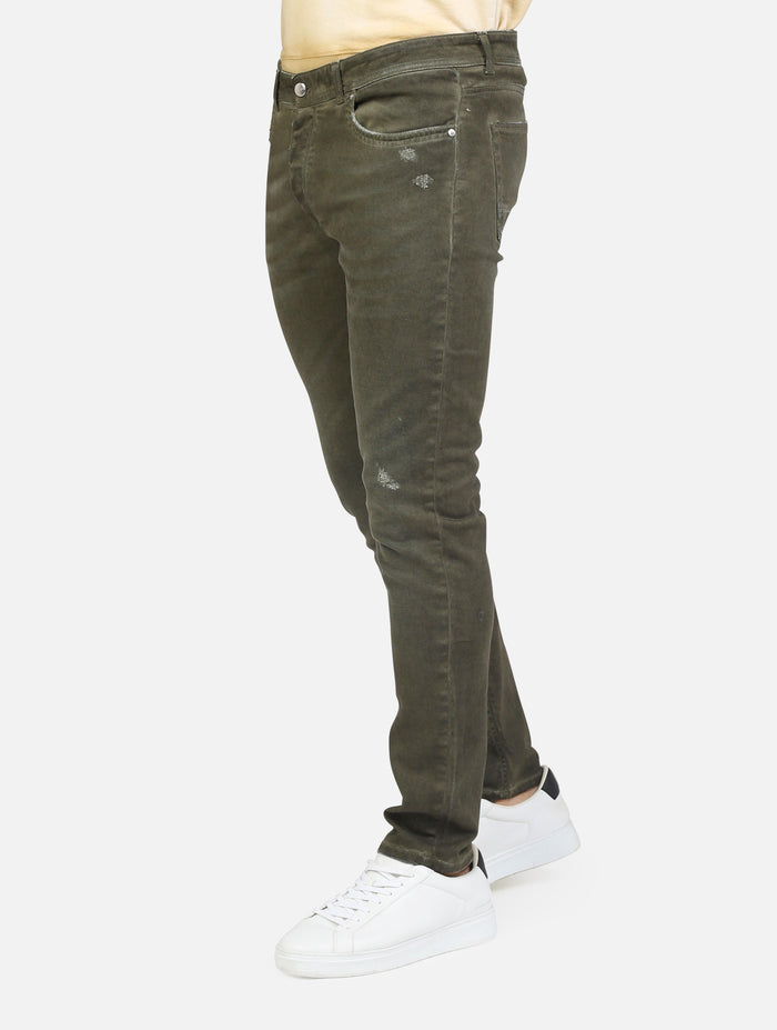 art. 19016193: jeans con leggere abrasioni