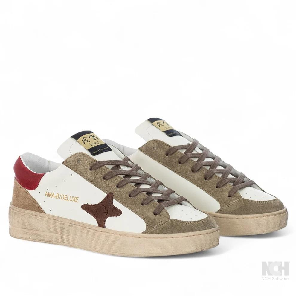 Sneaker ama-brand bianco uomo 