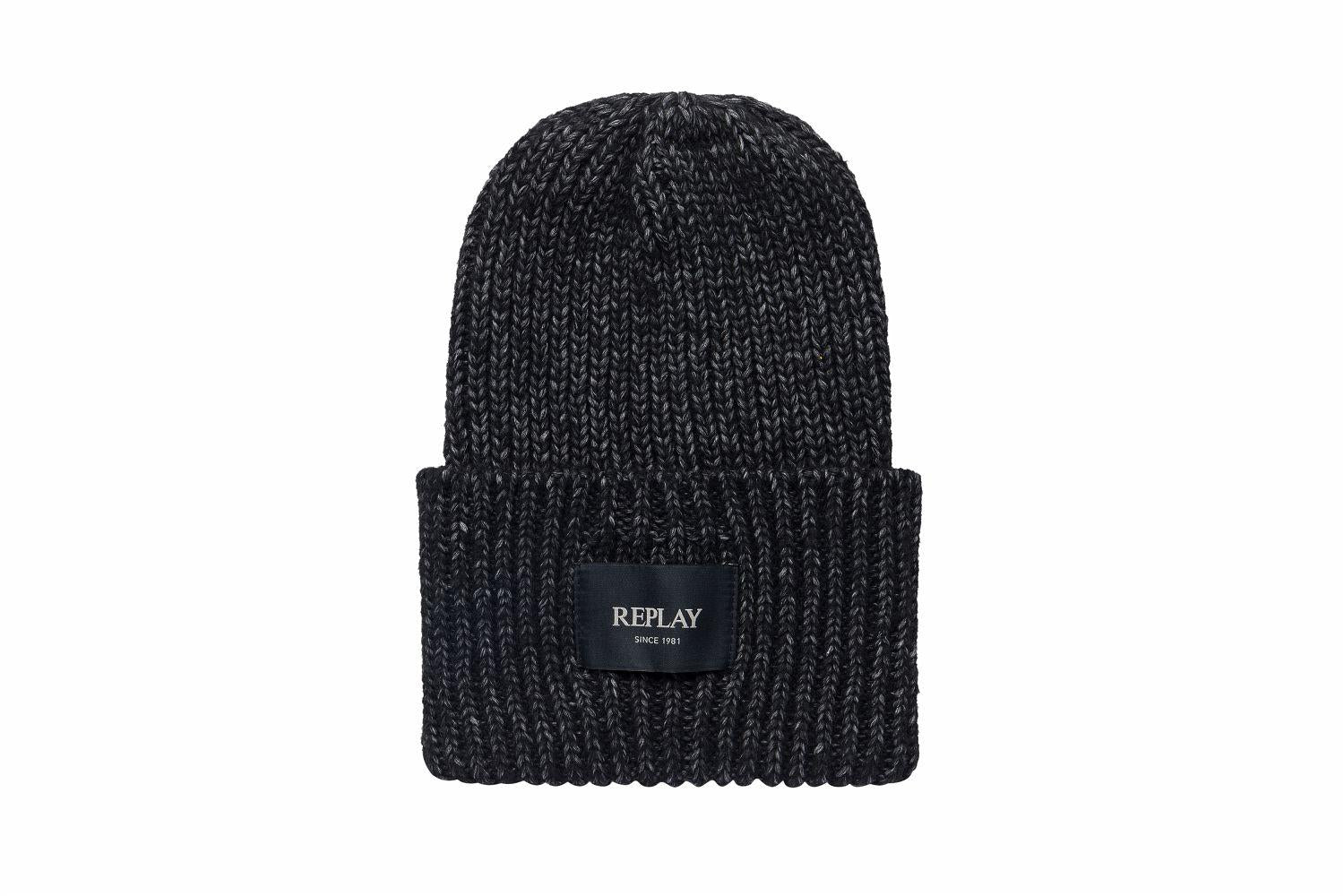 Berretto zuccotto nero uomo 