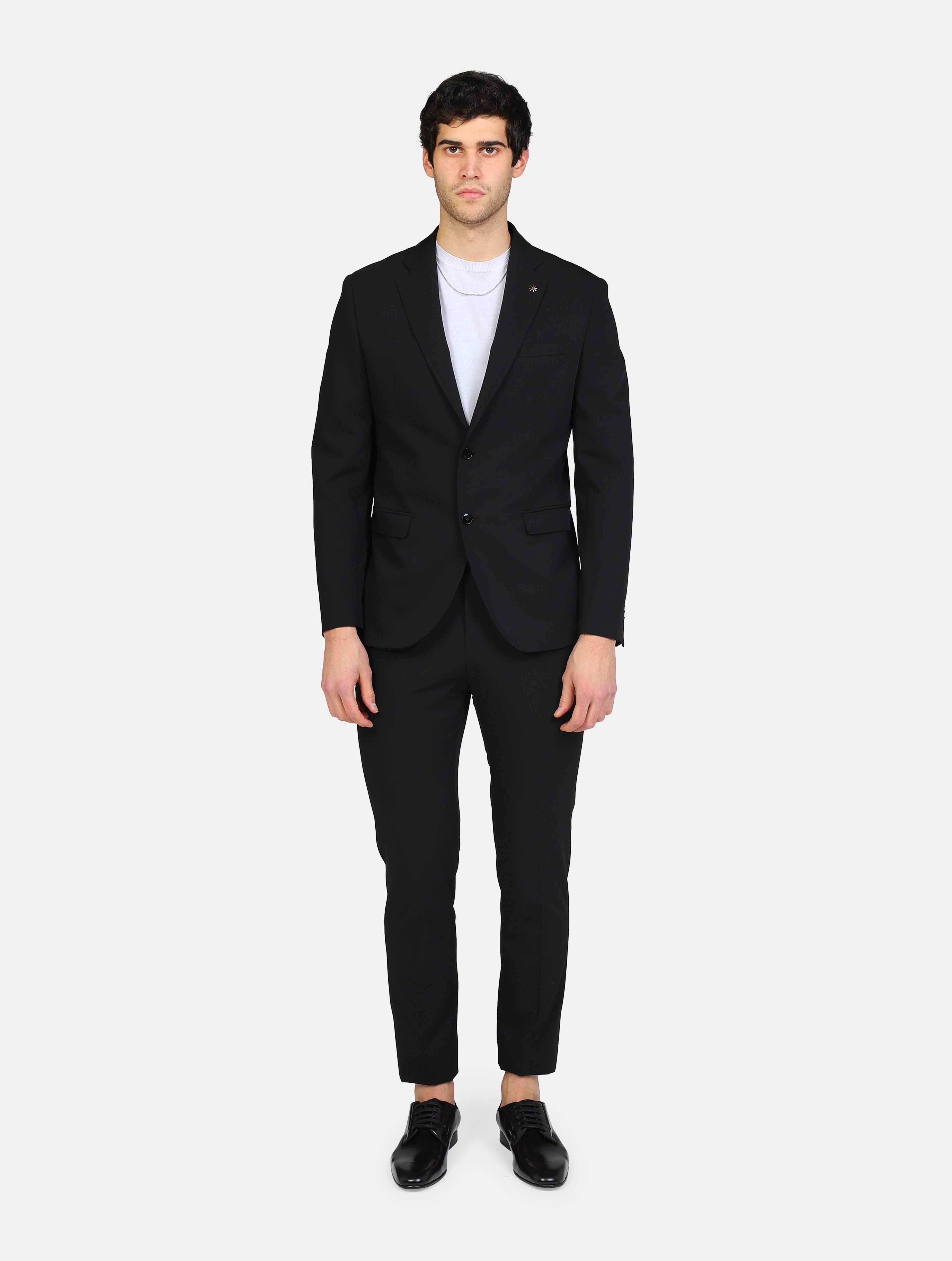 Art 3830a3318: abito da cerimonia black uomo 