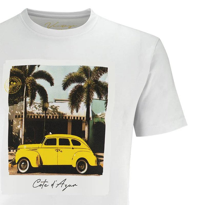 t-shirt fiamma  cote d'azur