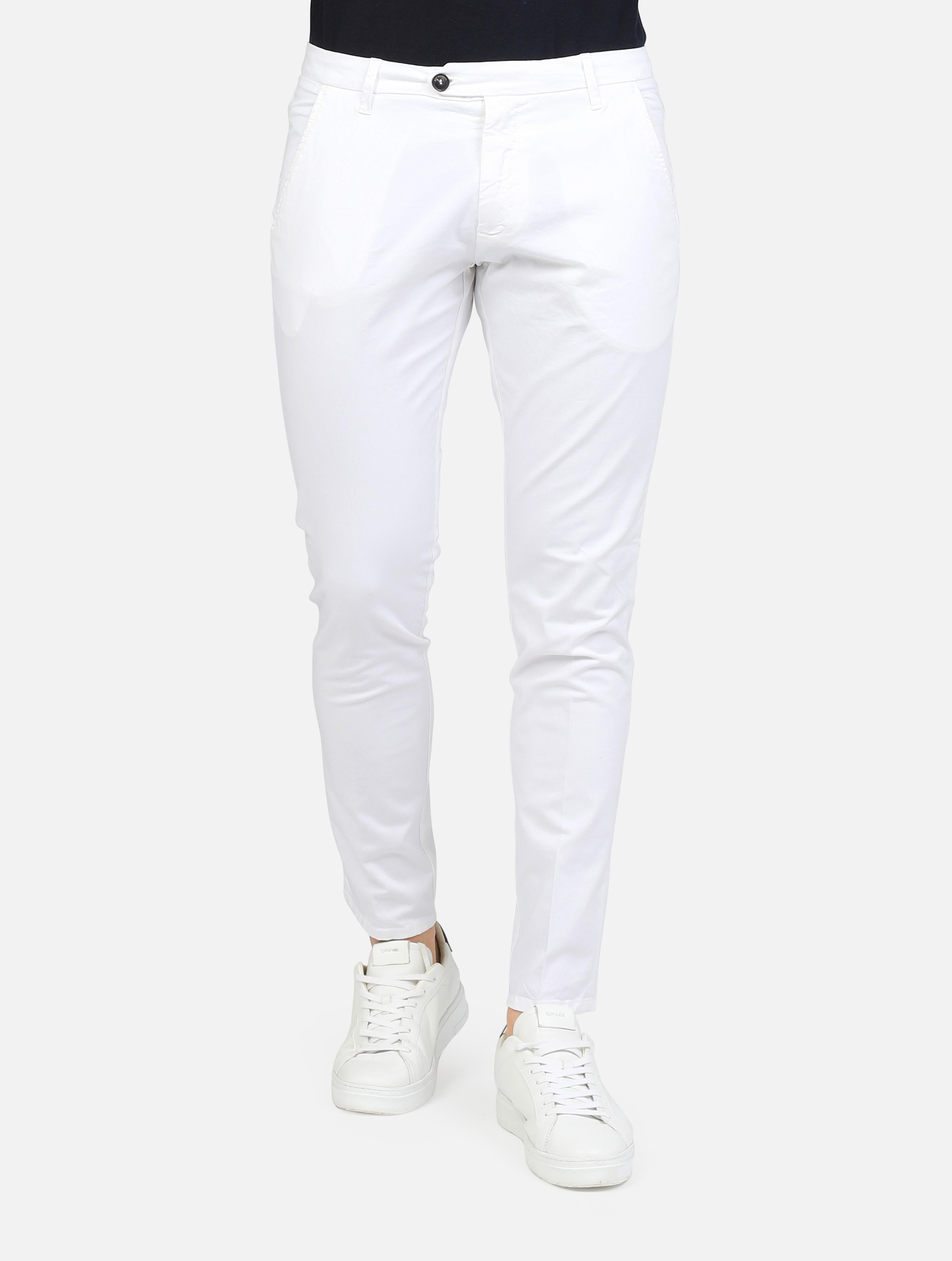 art. rru013c9250112: pantalone new rolf man elasticizzato slim fit