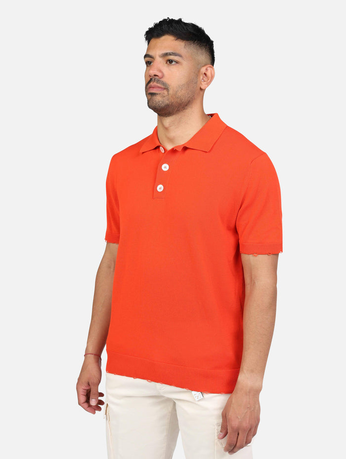 art. b9d0057d: maglia polo con collo normale