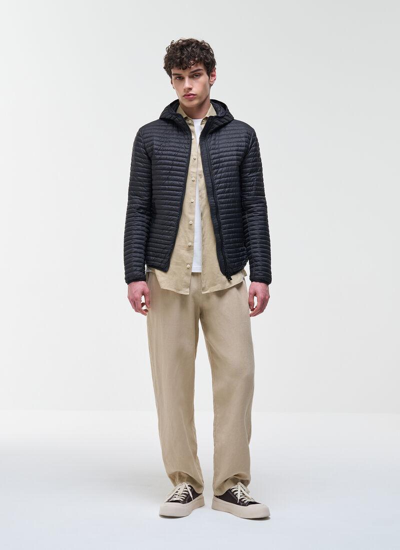 Piumino ultra leggero vduv  packable nero uomo 