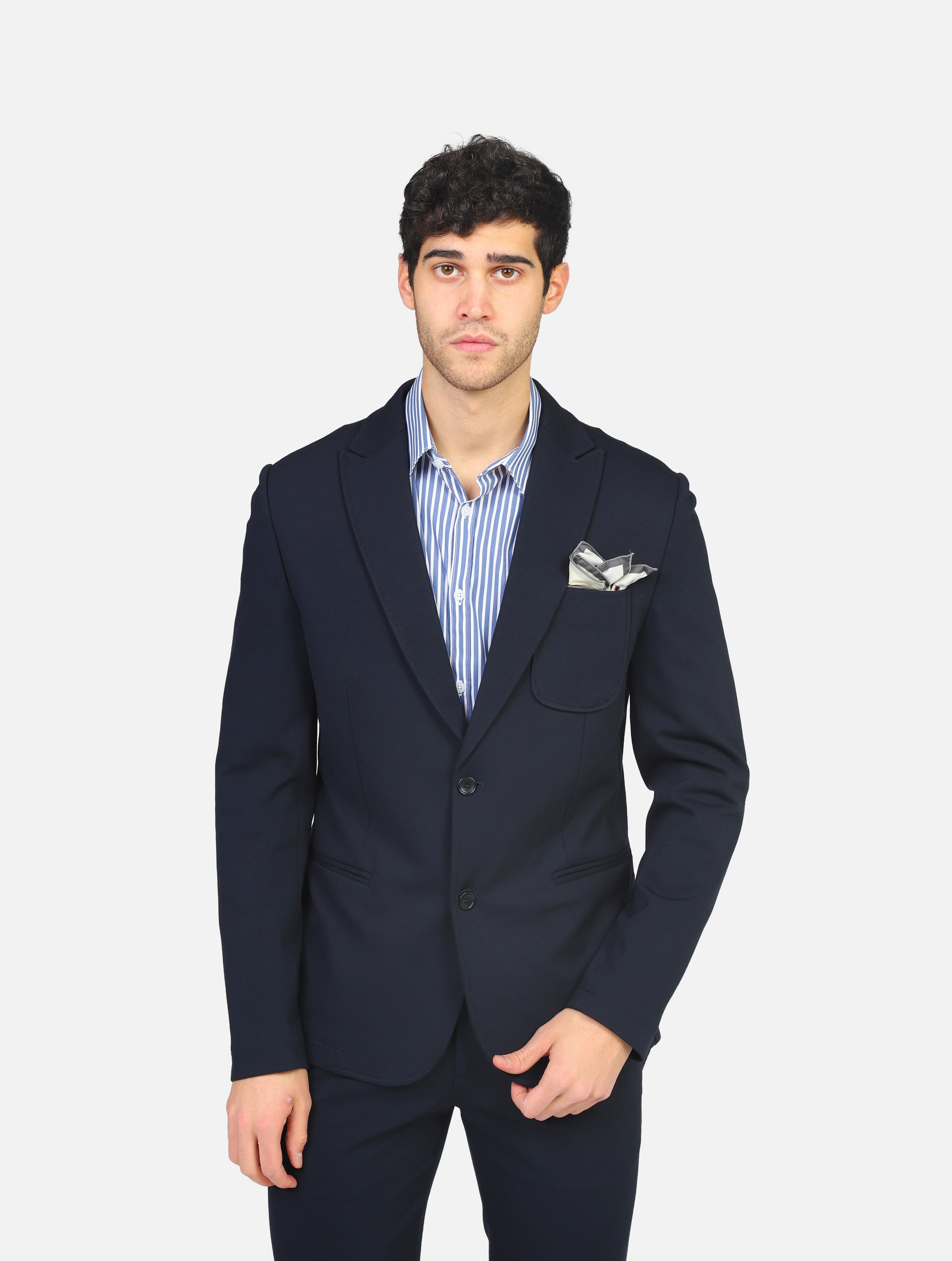 giacca DANIELE ALESSANDRINI - G3219N9874307NAVY