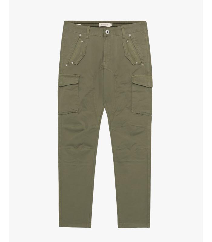 pantalone cargo con tasconi laterali