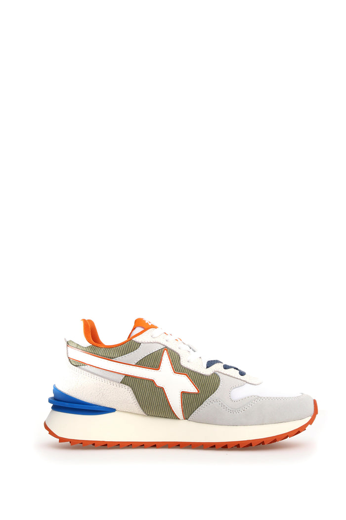 art. yak-m 39 2n79: sneakers in tessuto misto multicolor