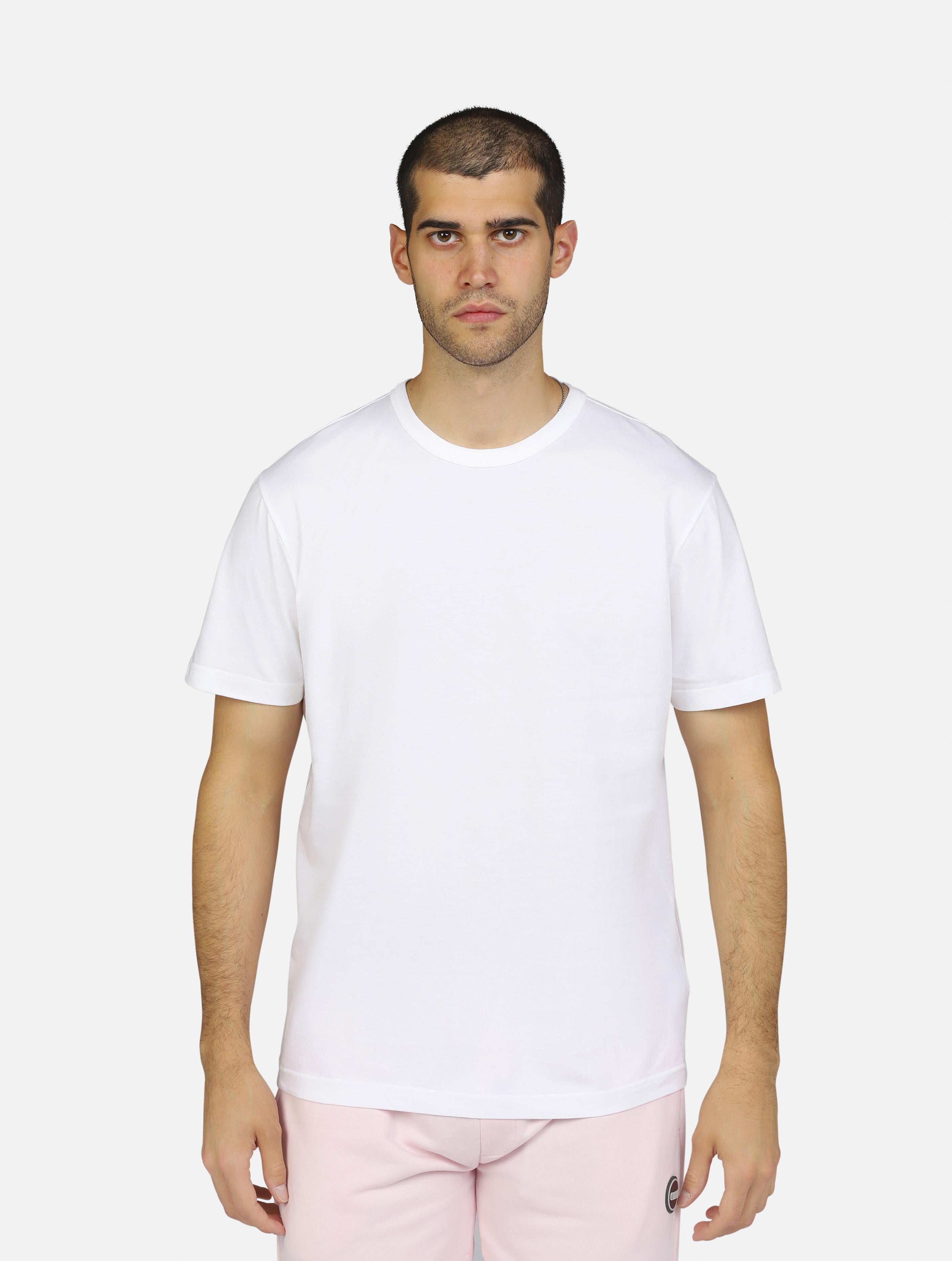 T-shirt colmar  bianco uomo 