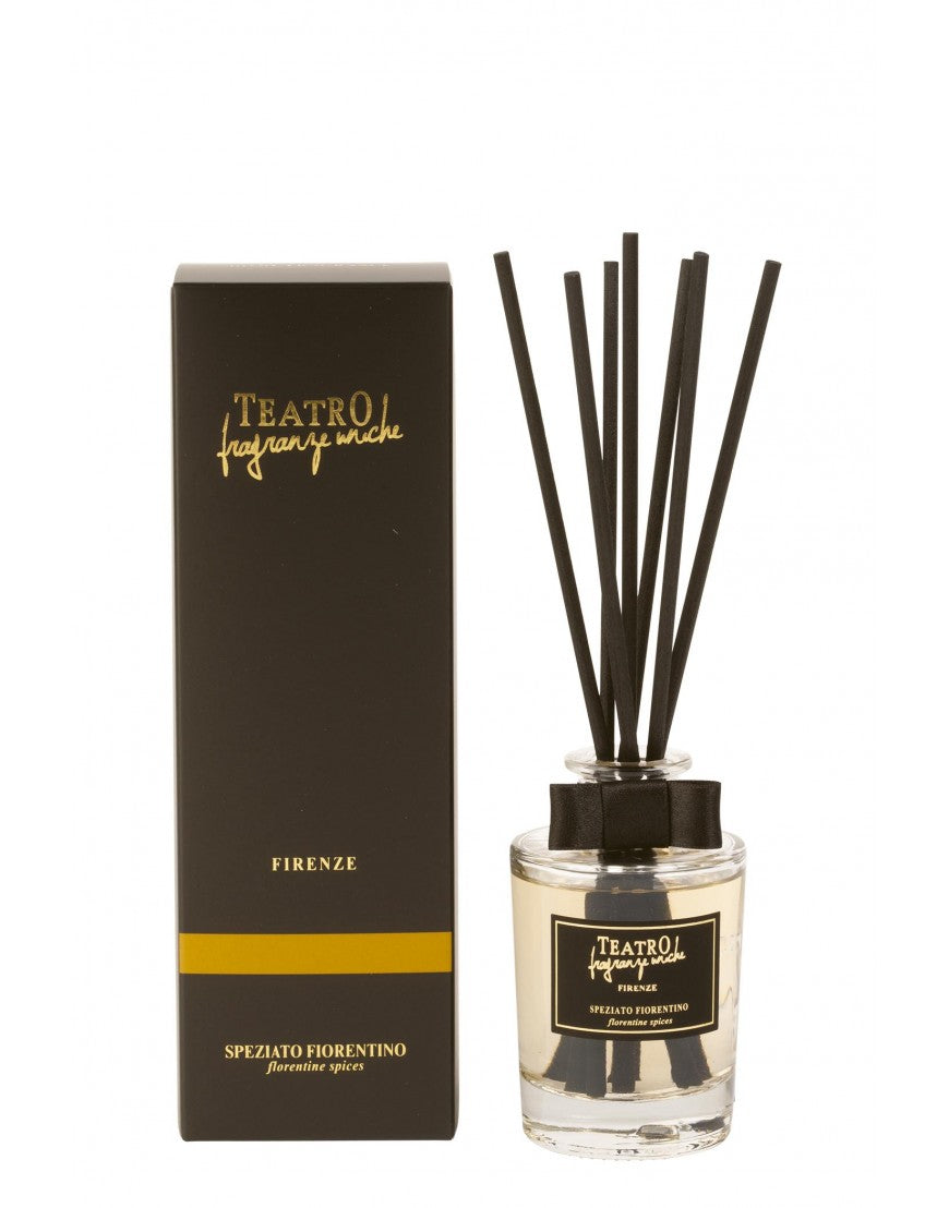 Florentine Spicy home fragrance - ml. 100 with sticks. TFU 18 SF100TFU<BR/>