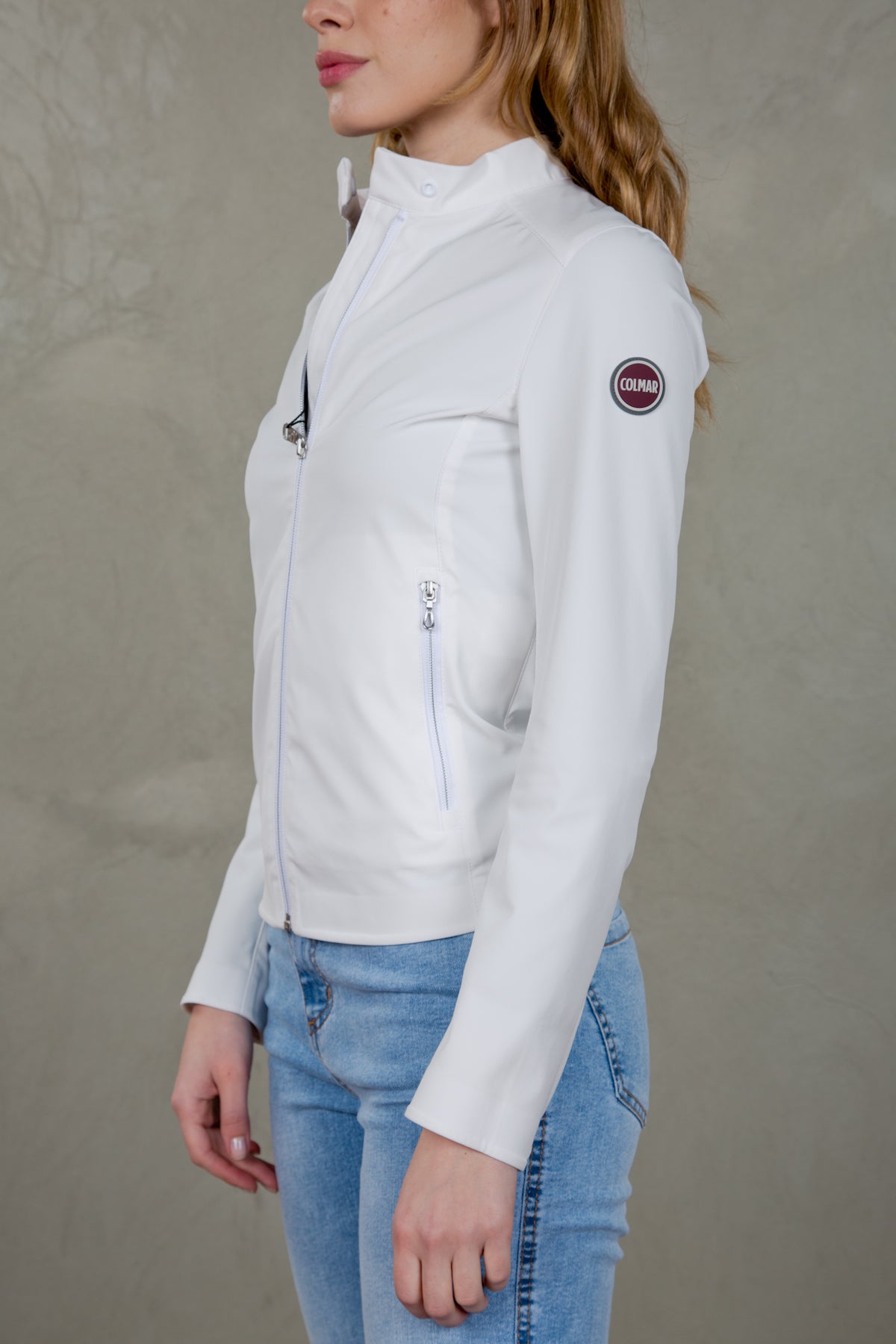 Giacca  softshell windproof  bianco donna  - 3