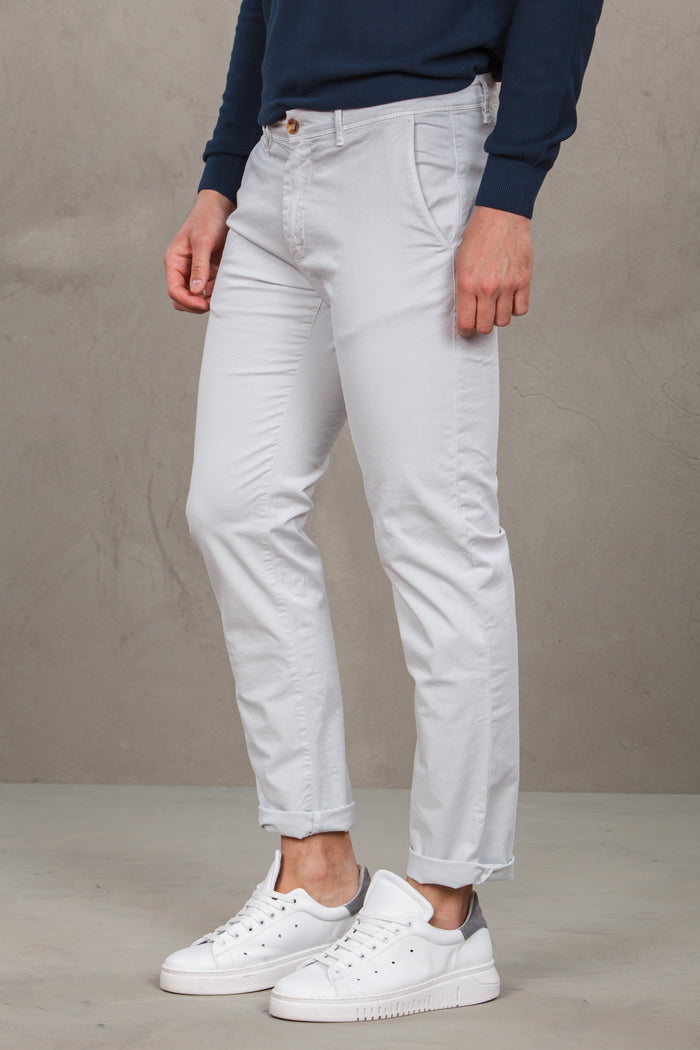 Men's chinos trousers - CARLOS.2986CCIELO