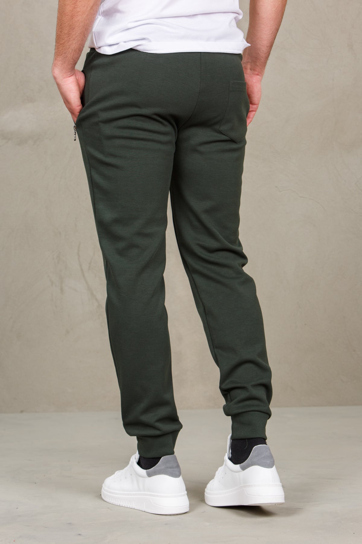 Pantaloni felpa uomo con logo colmar 82666382-military verde man  - 3