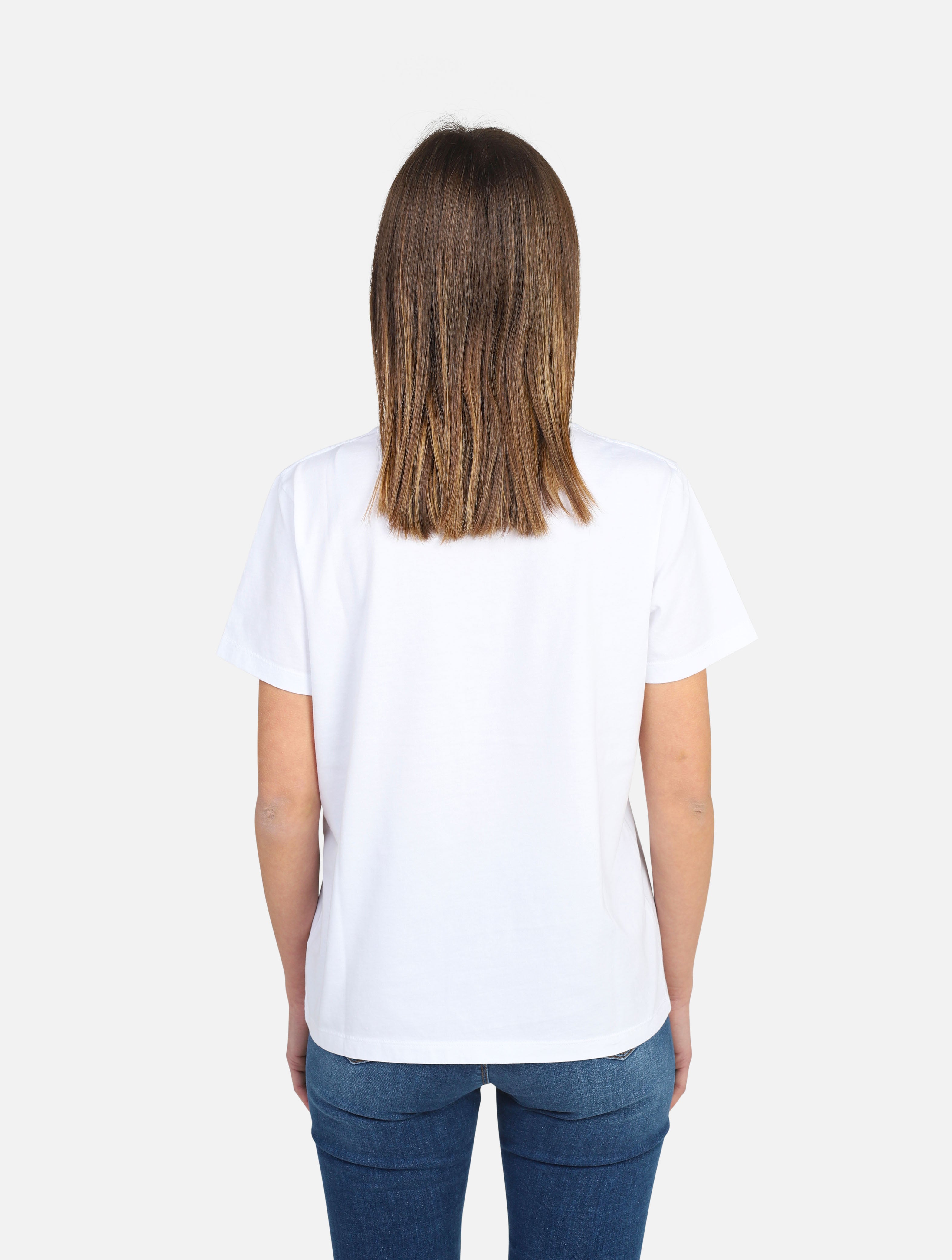 T-shirt cycle -  bianco donna  - 3