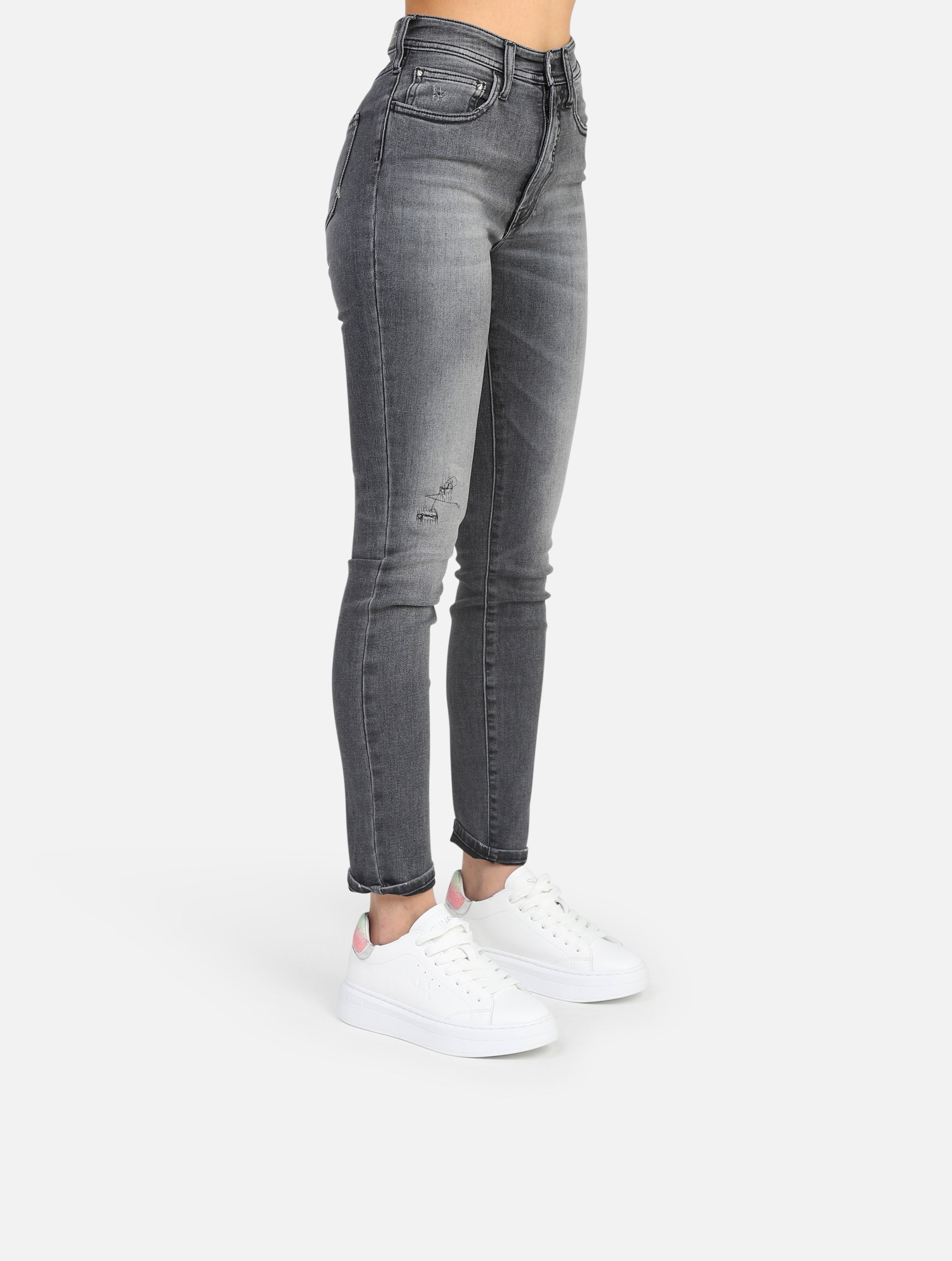 Jeans cycle  -  grigio scuro woman  - 2