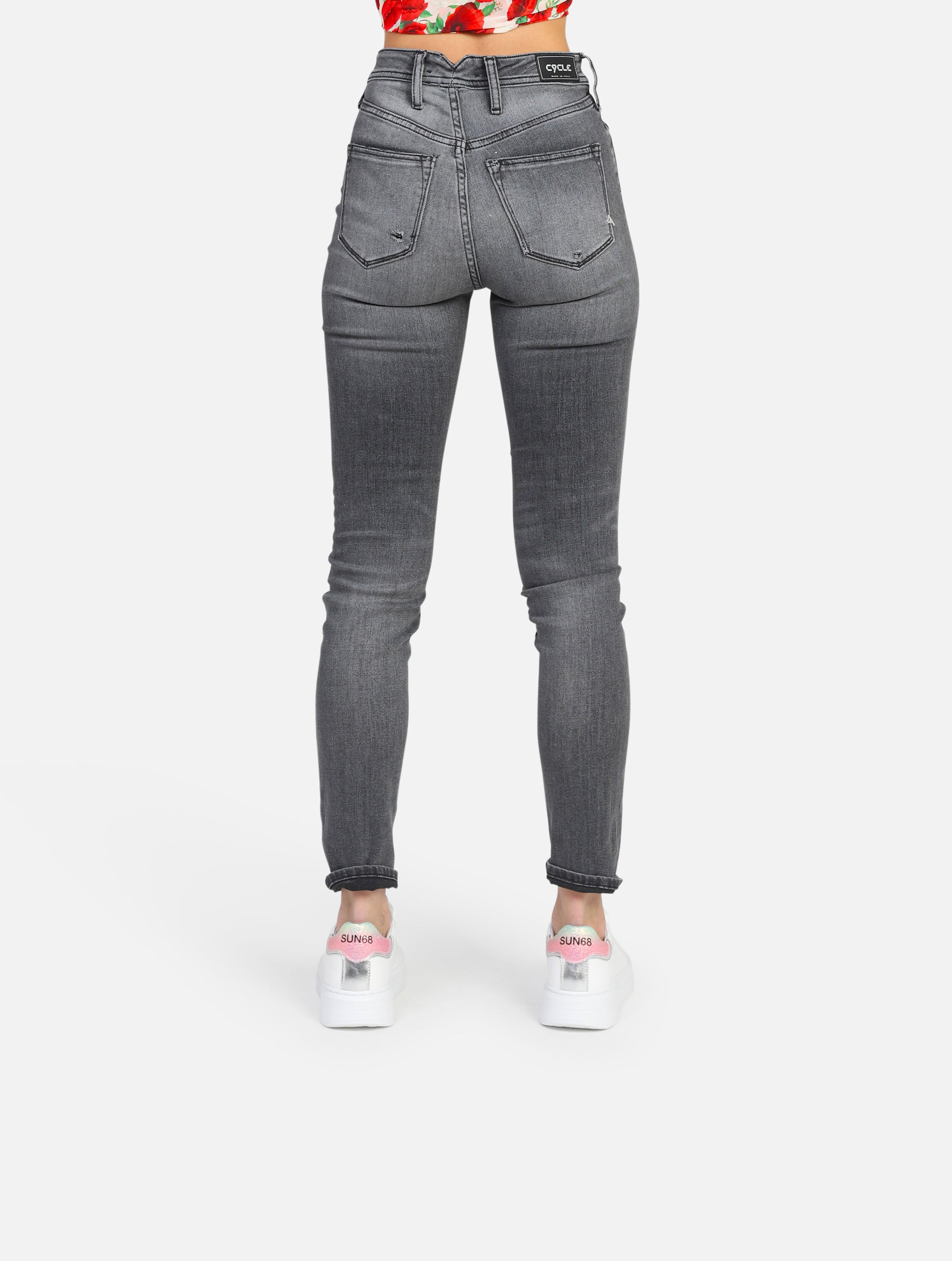 Jeans cycle  -  grigio scuro woman  - 3