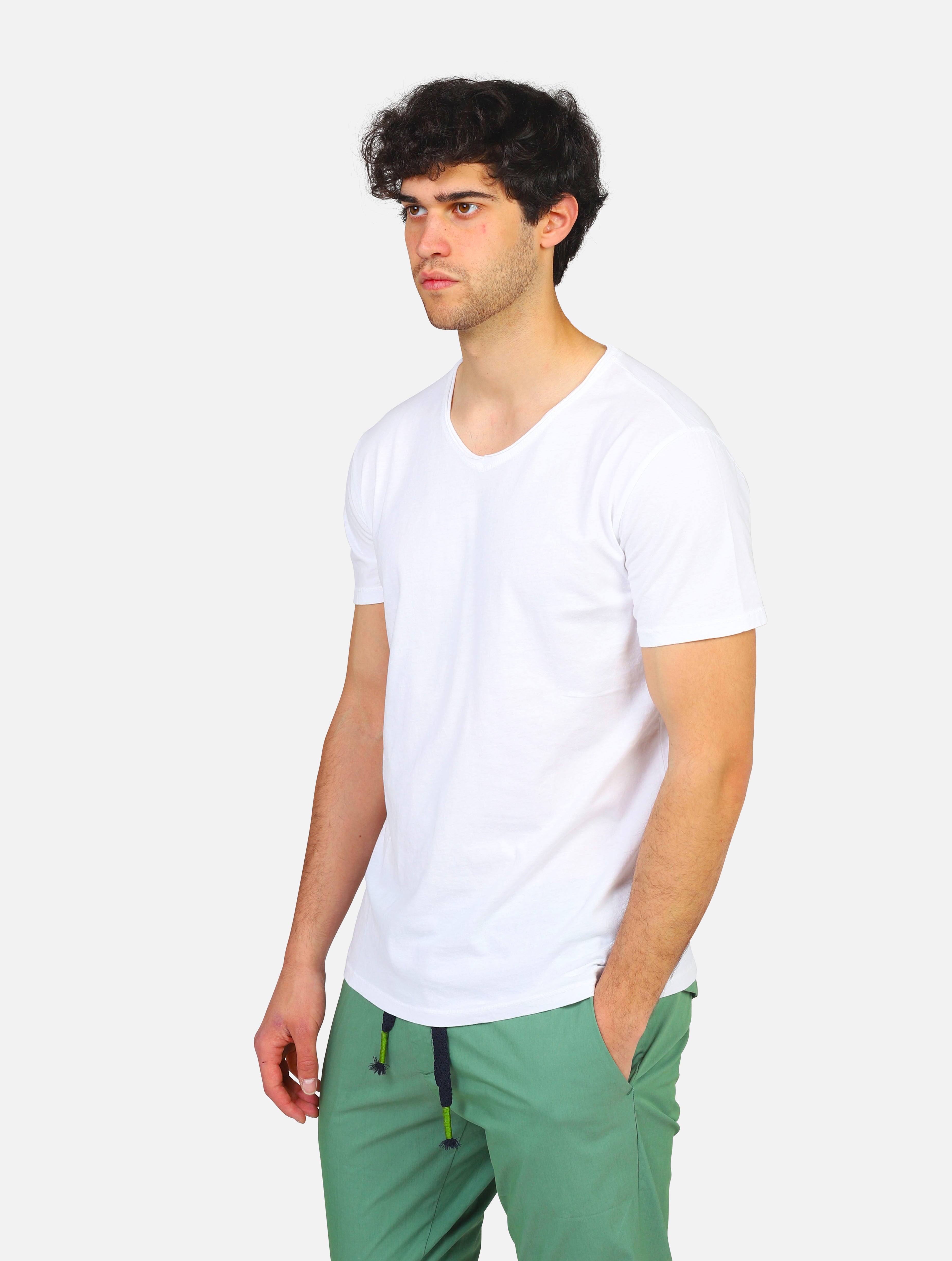 T-shirt en avance -  bianco uomo  - 2