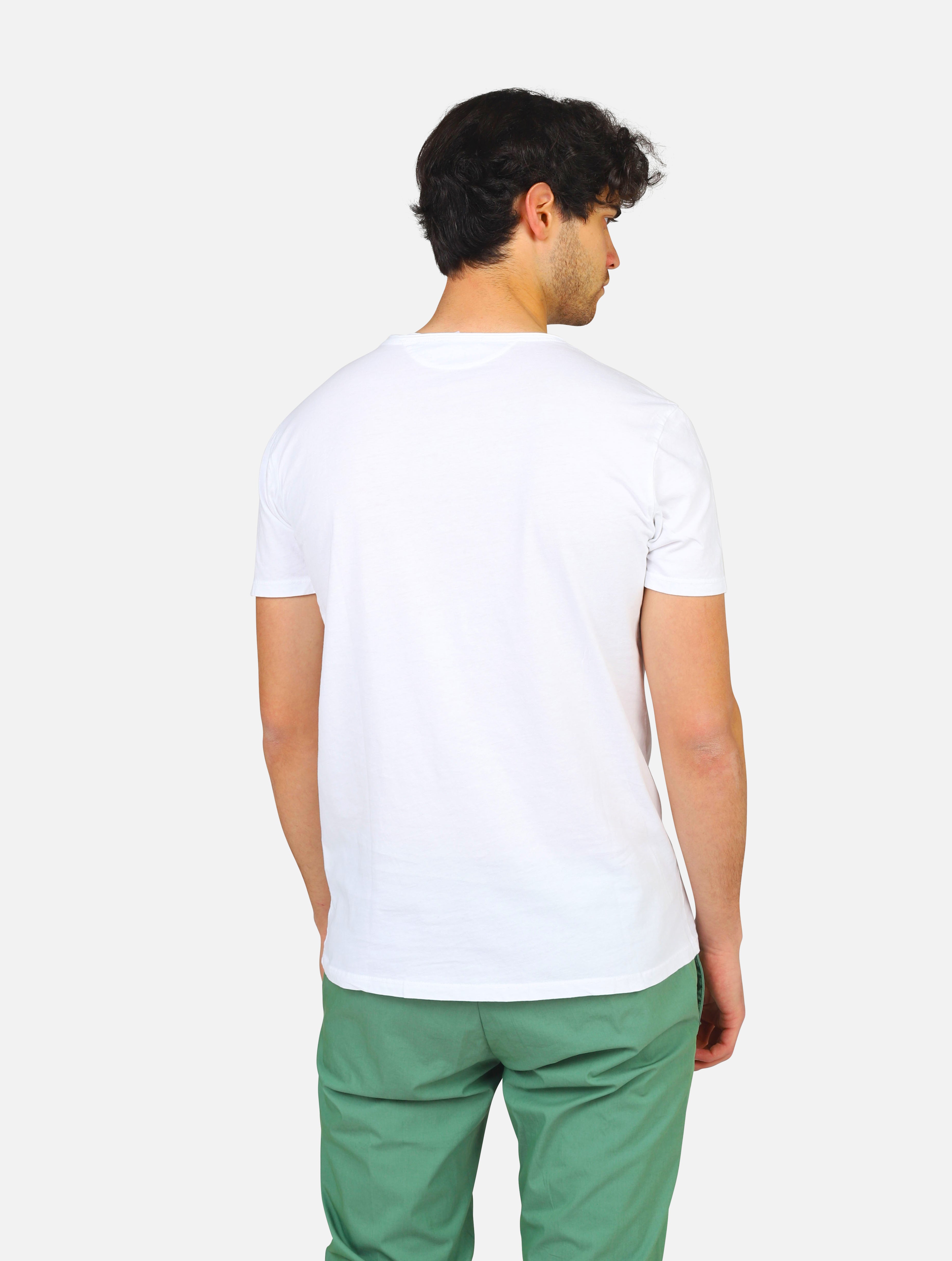 T-shirt en avance -  bianco uomo  - 3